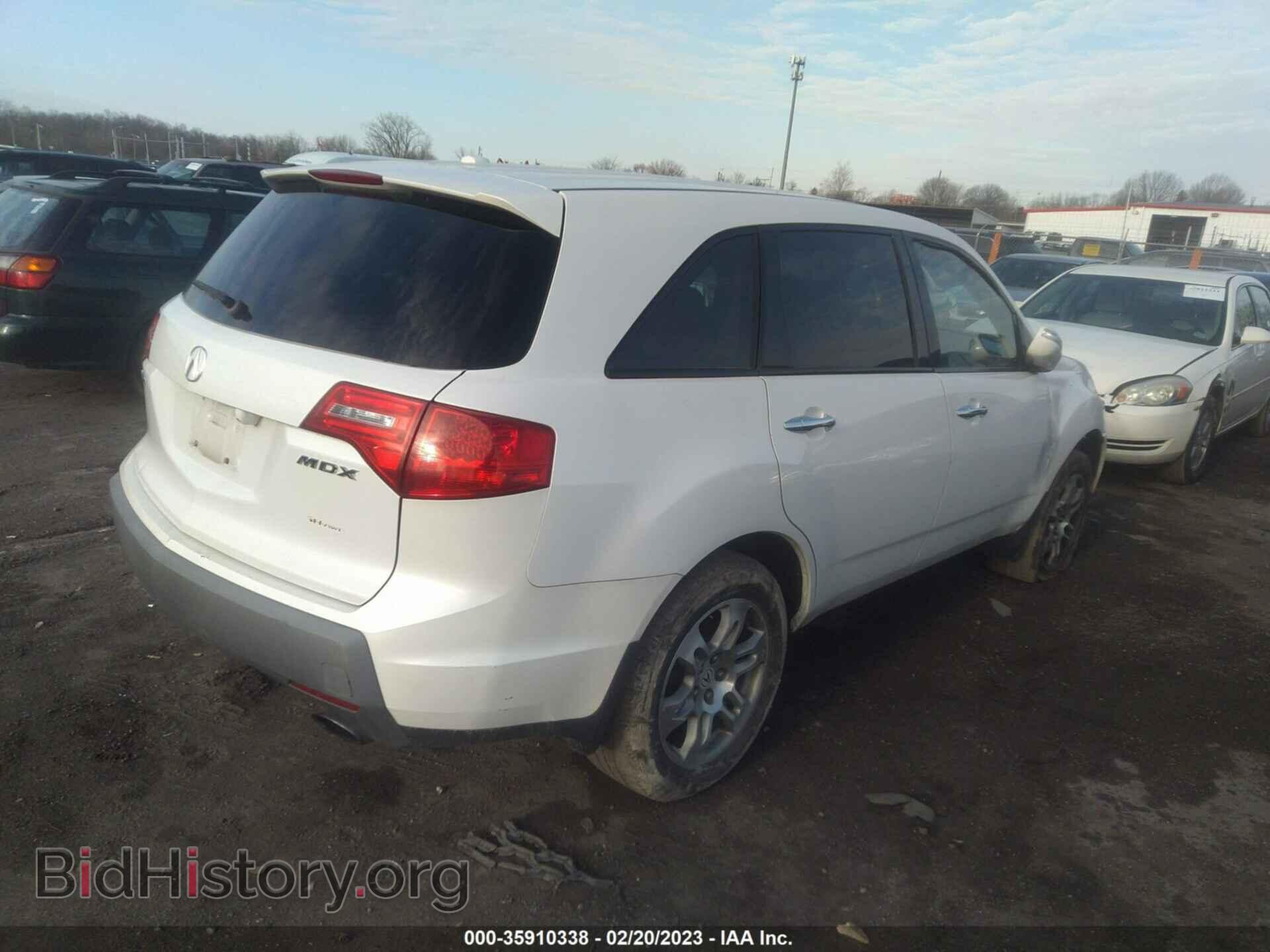 2007 ACURA MDX - VIN: 2HNYD28357H516338 - Фото 4