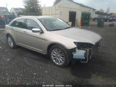 2013 Chrysler 200 Limited, золотистый — VIN 1C3CCBCG3DN679140, IAAI