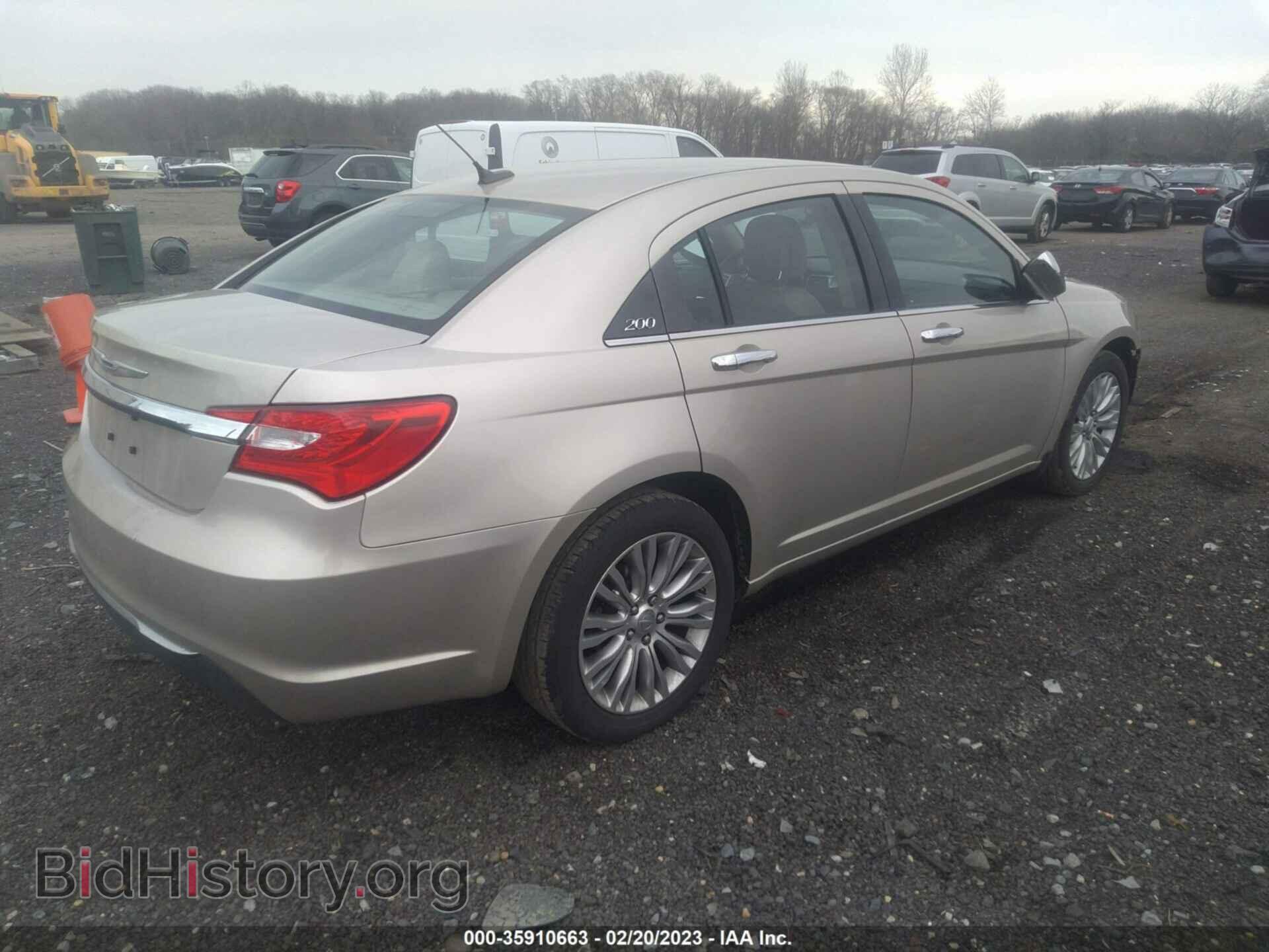 2013 CHRYSLER 200 - VIN: 1C3CCBCG3DN679140 - Фото 4