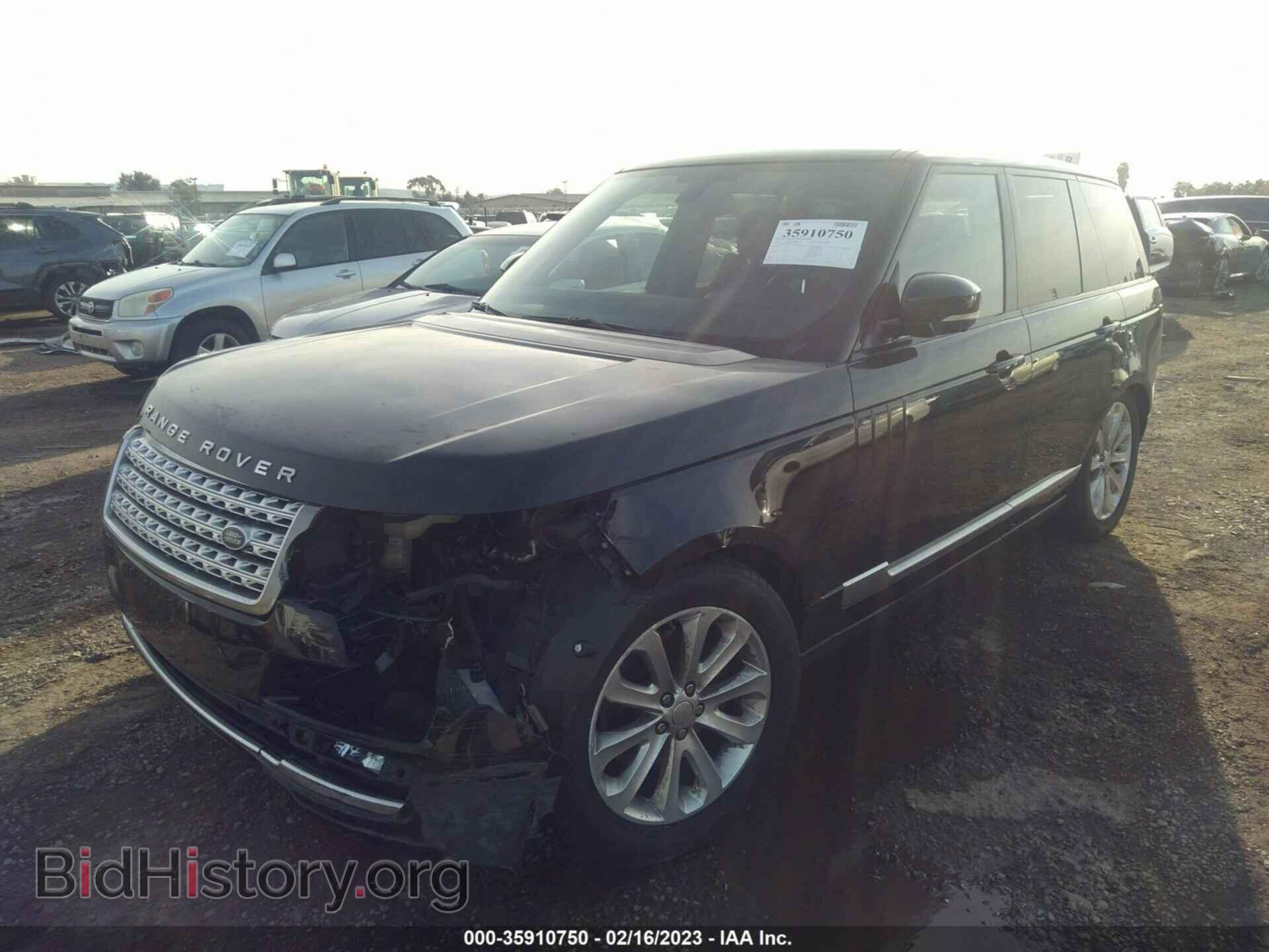 2014 LAND ROVER RANGE ROVER - VIN: SALGS2WF7EA183486 - Фото 2