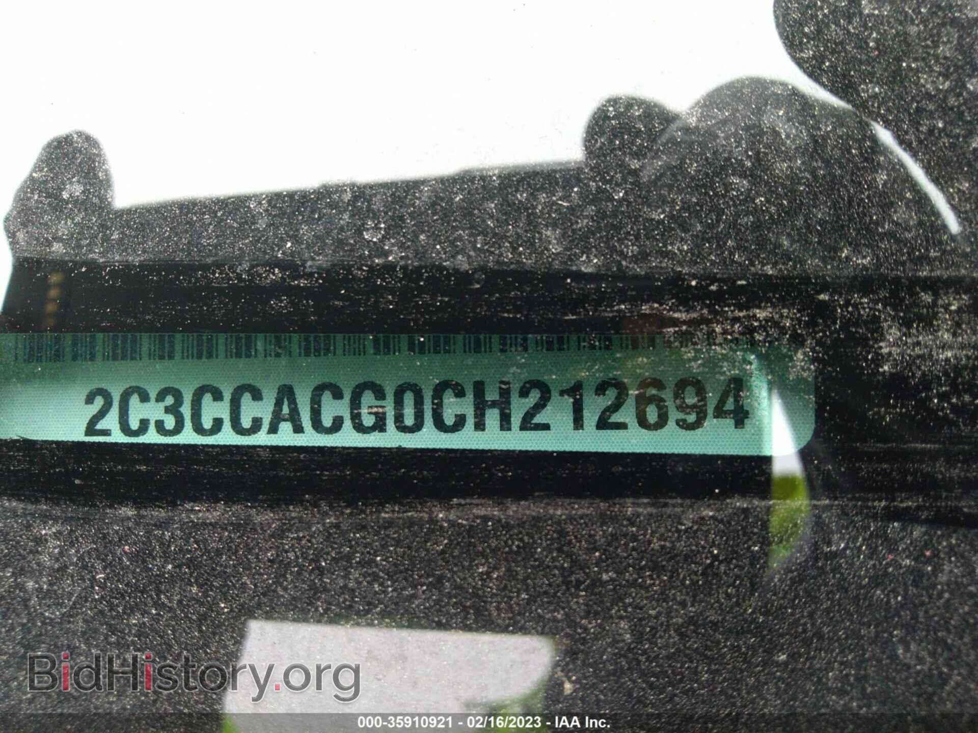 2012 CHRYSLER 300 - VIN: 2C3CCACG0CH212694 - Фото 9