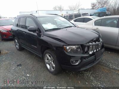 2015 Jeep COMPASS Limited, black — VIN 1C4NJCCB9FD210051, IAAI