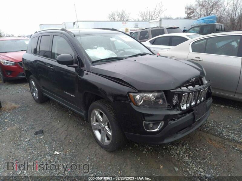 2015 Jeep COMPASS Limited (VIN 1C4NJCCB9FD210051) — фото 1 из 11, IAAI, повреждение: передняя часть
