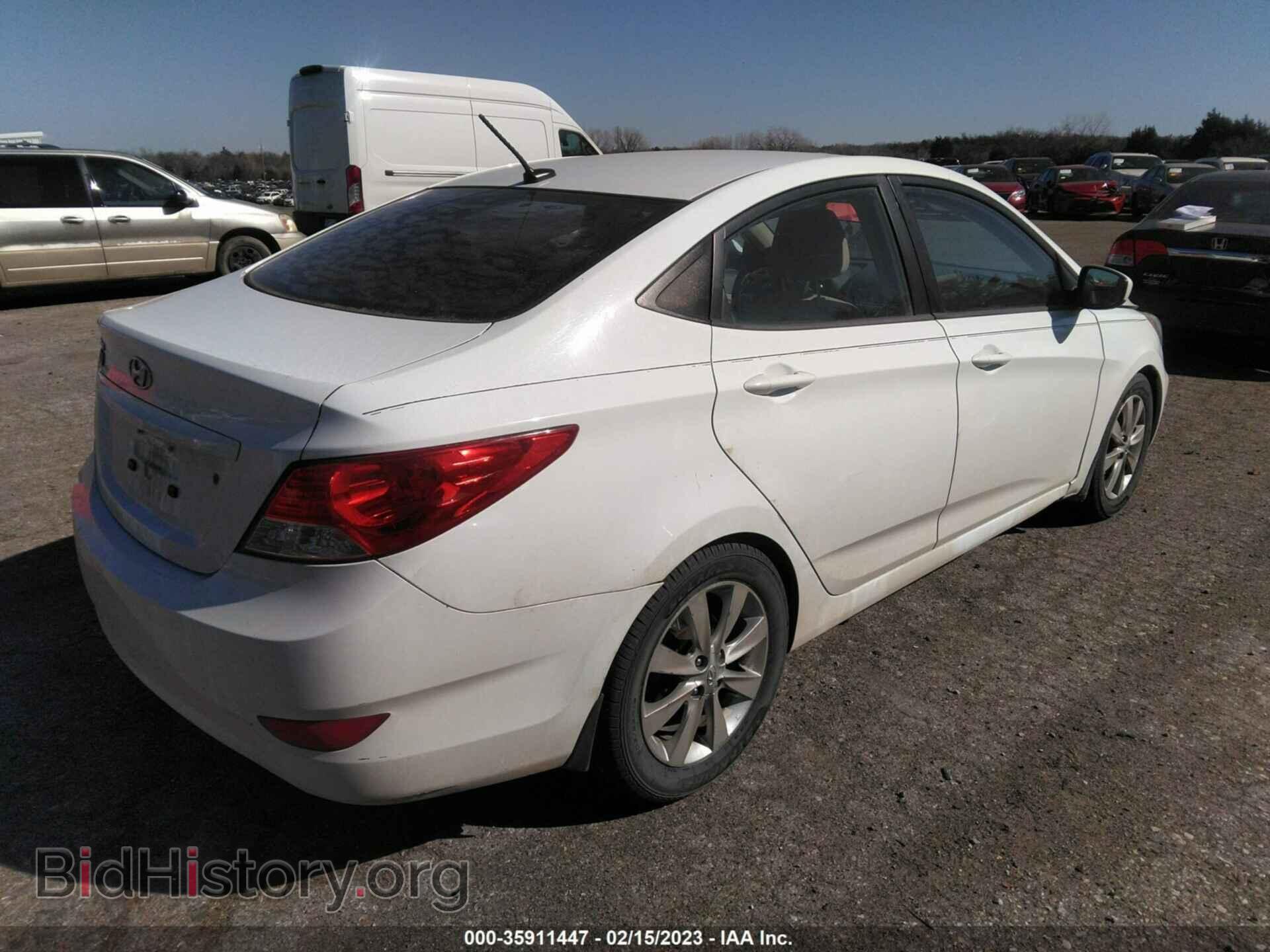 2012 HYUNDAI ACCENT - VIN: KMHCU4AE3CU224777 - Фото 4
