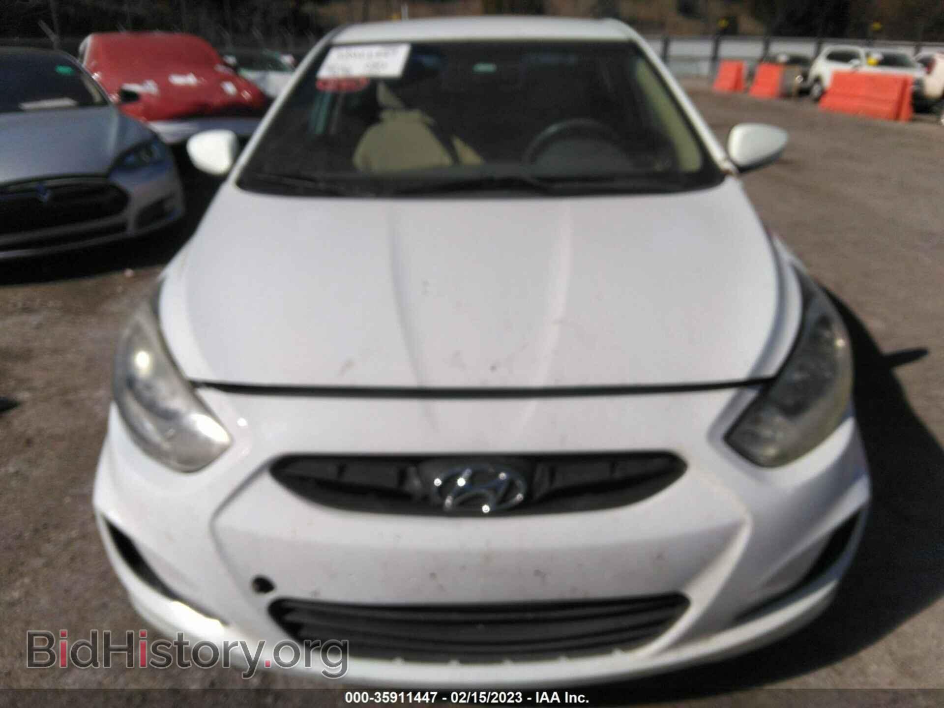 2012 HYUNDAI ACCENT - VIN: KMHCU4AE3CU224777 - Фото 6