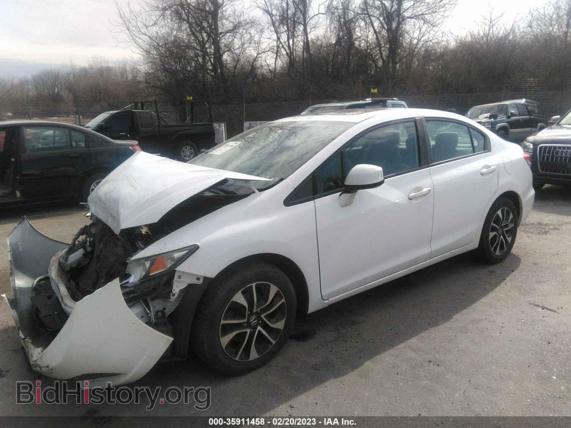 2013 HONDA CIVIC SDN - VIN: 19XFB2F85DE218736 - Фото 2