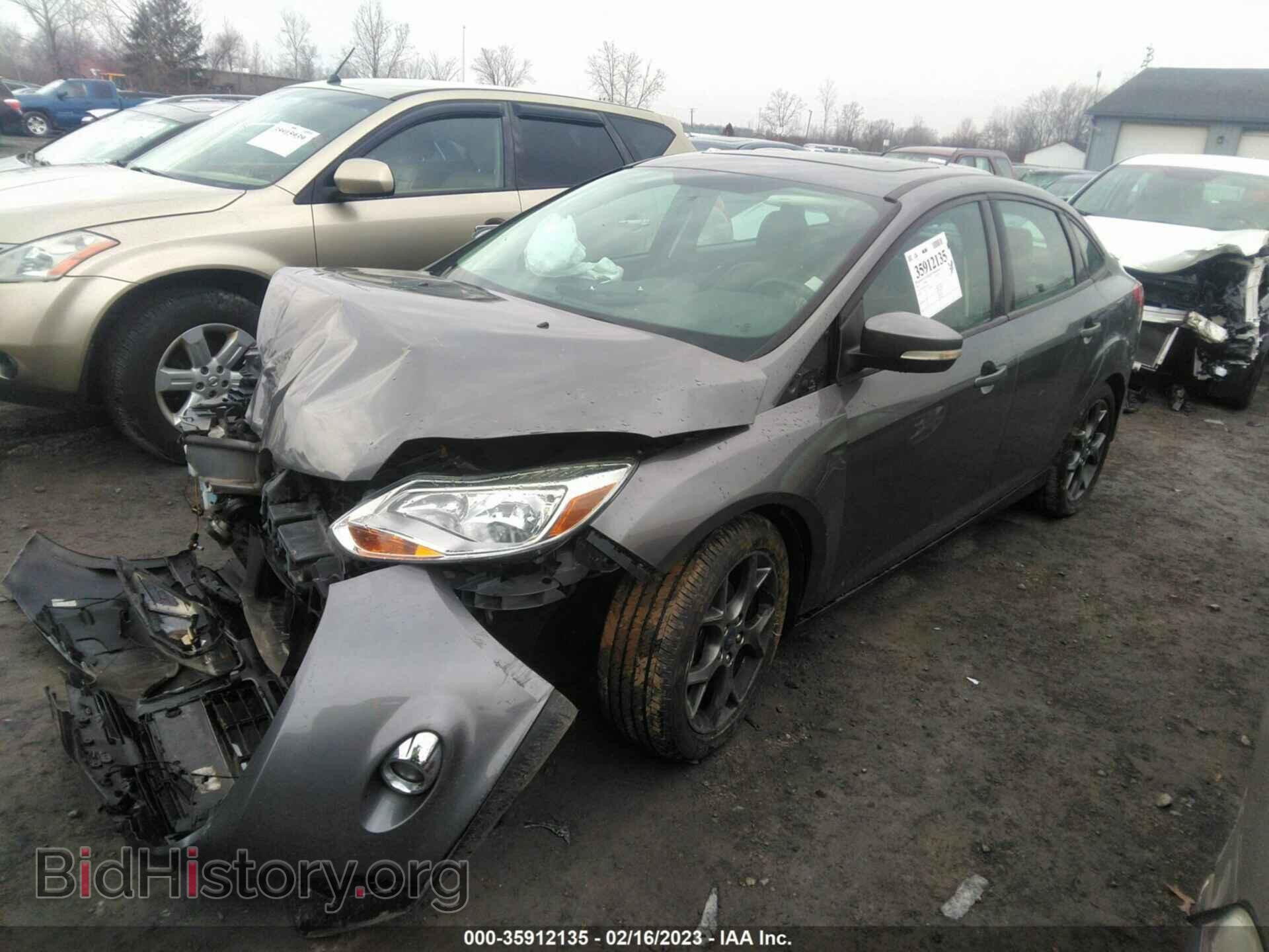 2014 FORD FOCUS - VIN: 1FADP3F28EL347059 - Фото 2