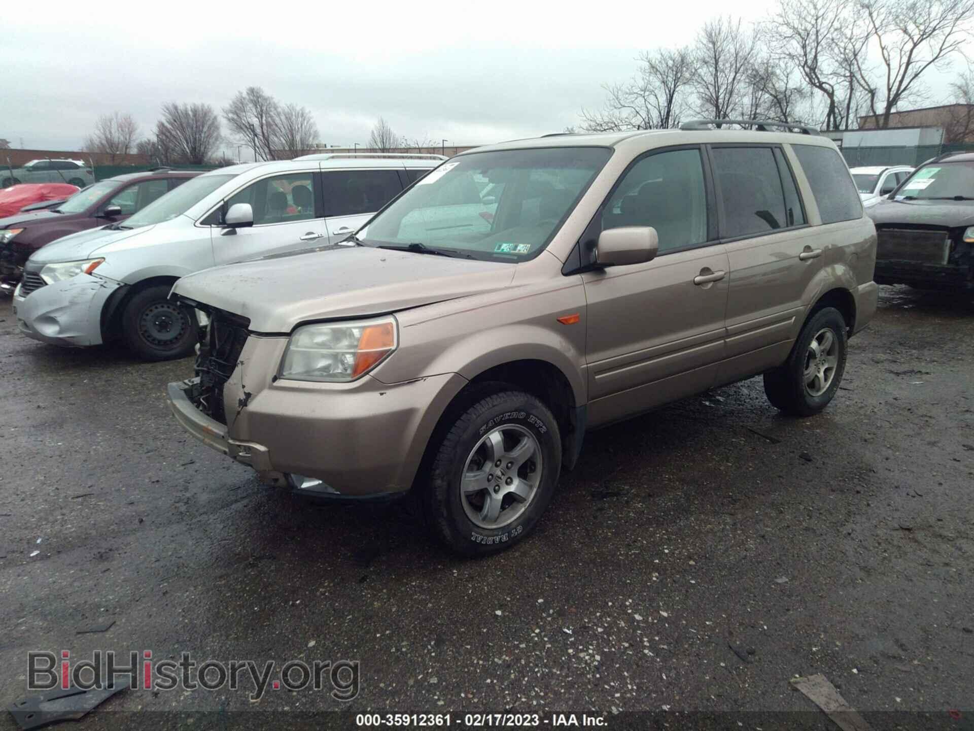 2006 HONDA PILOT - VIN: 2HKYF185X6H539700 - Фото 2