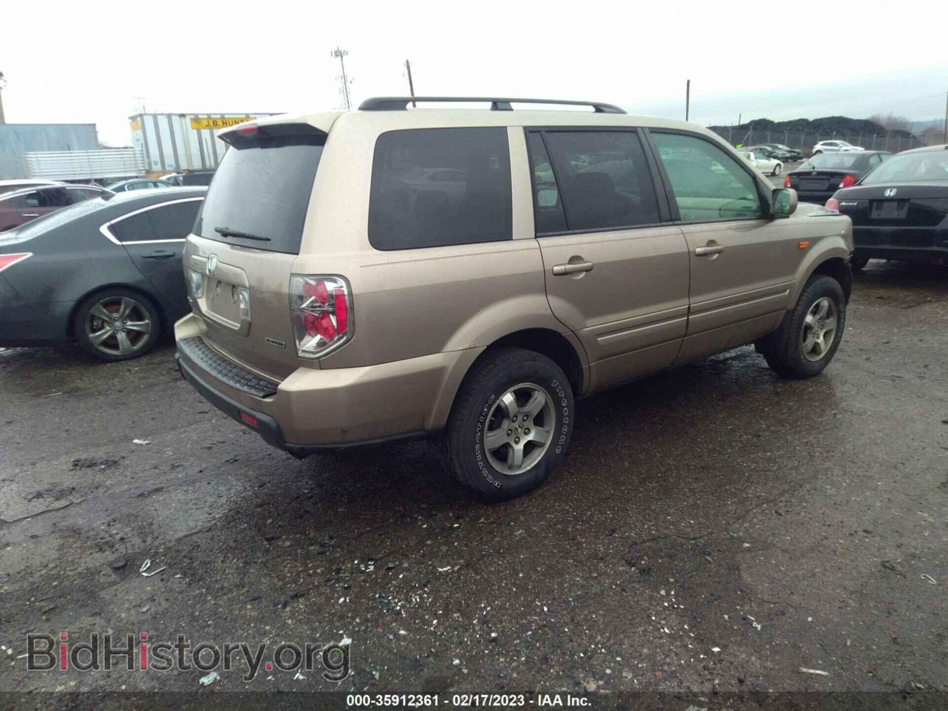 2006 HONDA PILOT - VIN: 2HKYF185X6H539700 - Фото 4