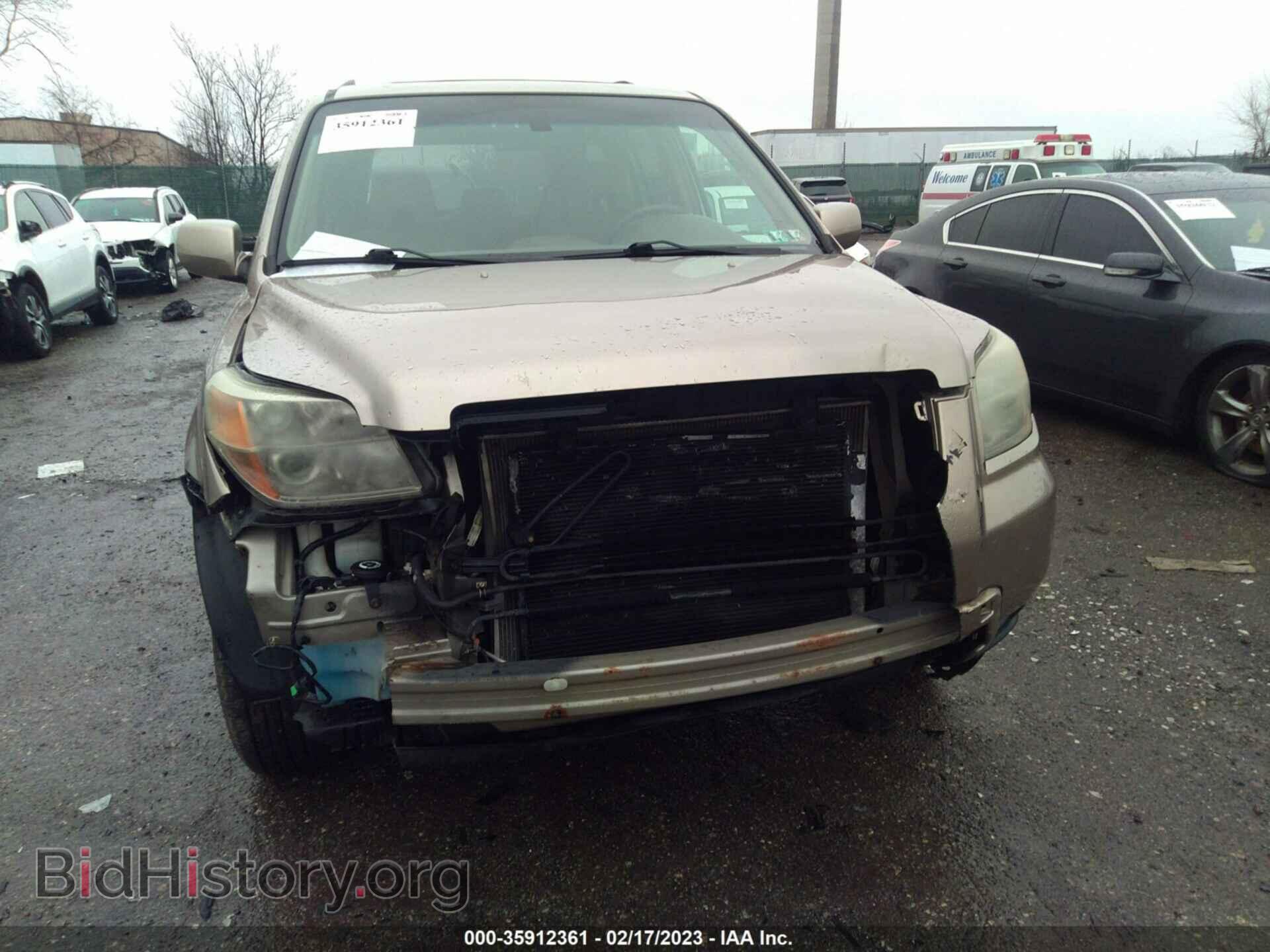 2006 HONDA PILOT - VIN: 2HKYF185X6H539700 - Фото 6