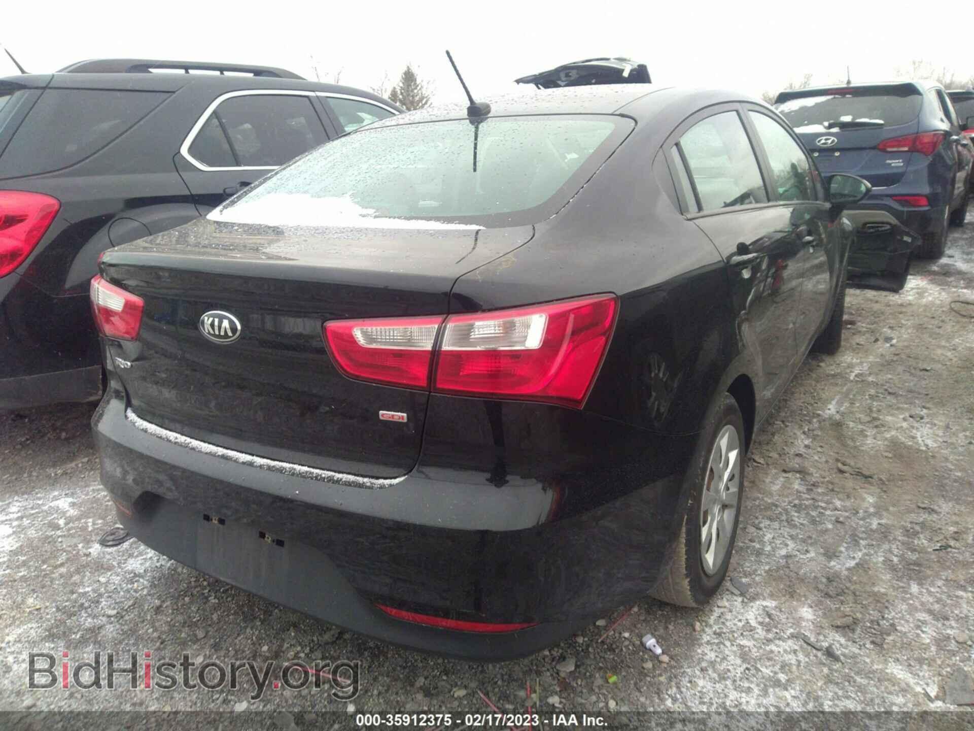 2017 KIA RIO - VIN: KNADM4A34H6026659 - Фото 4
