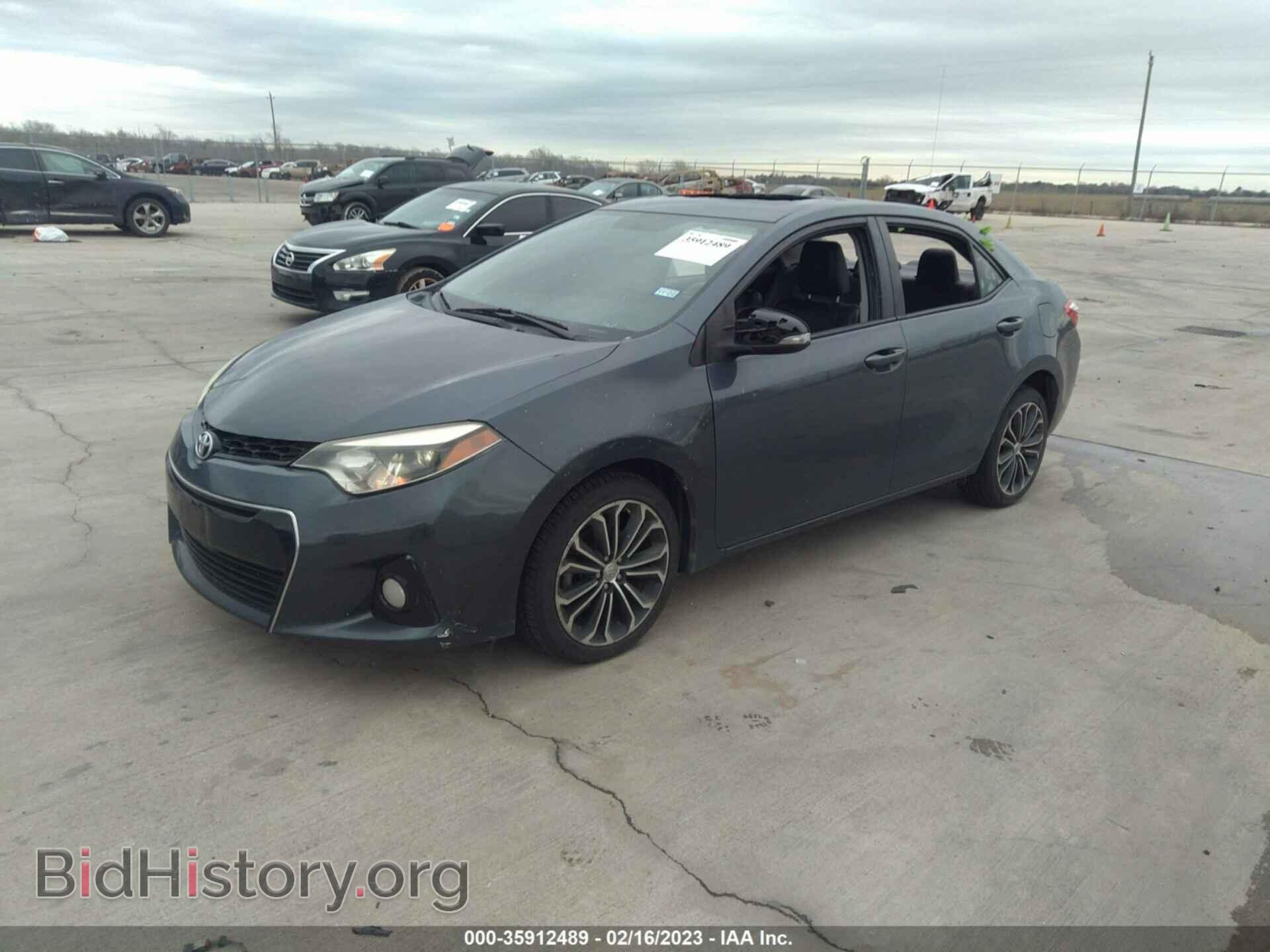 2014 TOYOTA COROLLA - VIN: 2T1BURHE8EC148539 - Фото 2