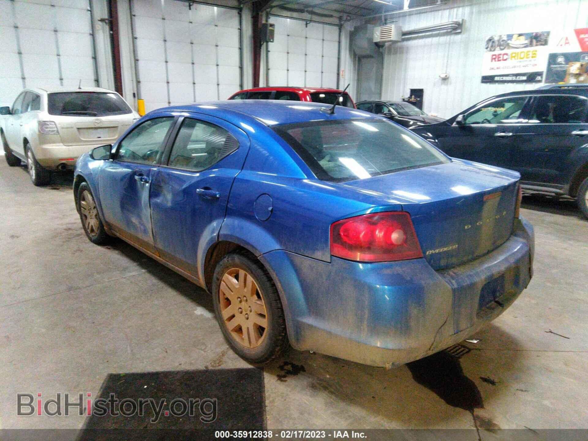 2013 DODGE AVENGER - VIN: 1C3CDZAB2DN531235 - Фото 3