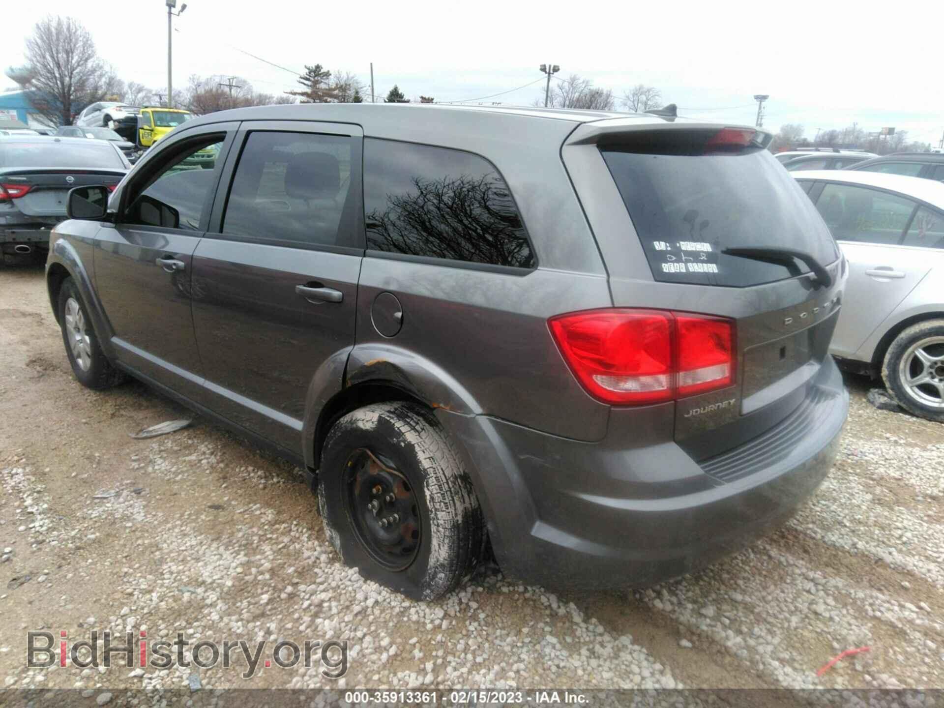 2012 DODGE JOURNEY - VIN: 3C4PDCAB5CT146034 - Фото 3