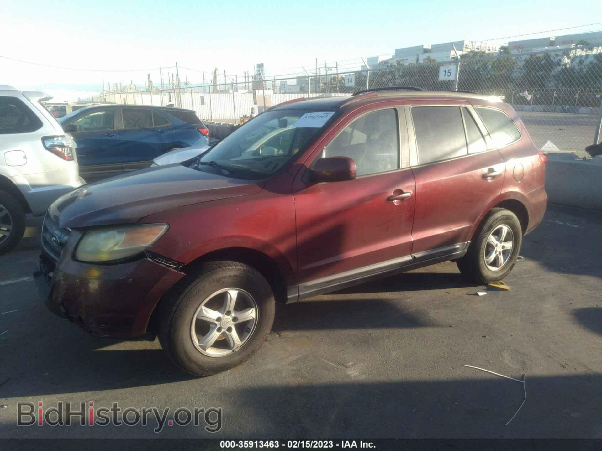 2007 HYUNDAI SANTA FE - VIN: 5NMSG13D67H079483 - Фото 2