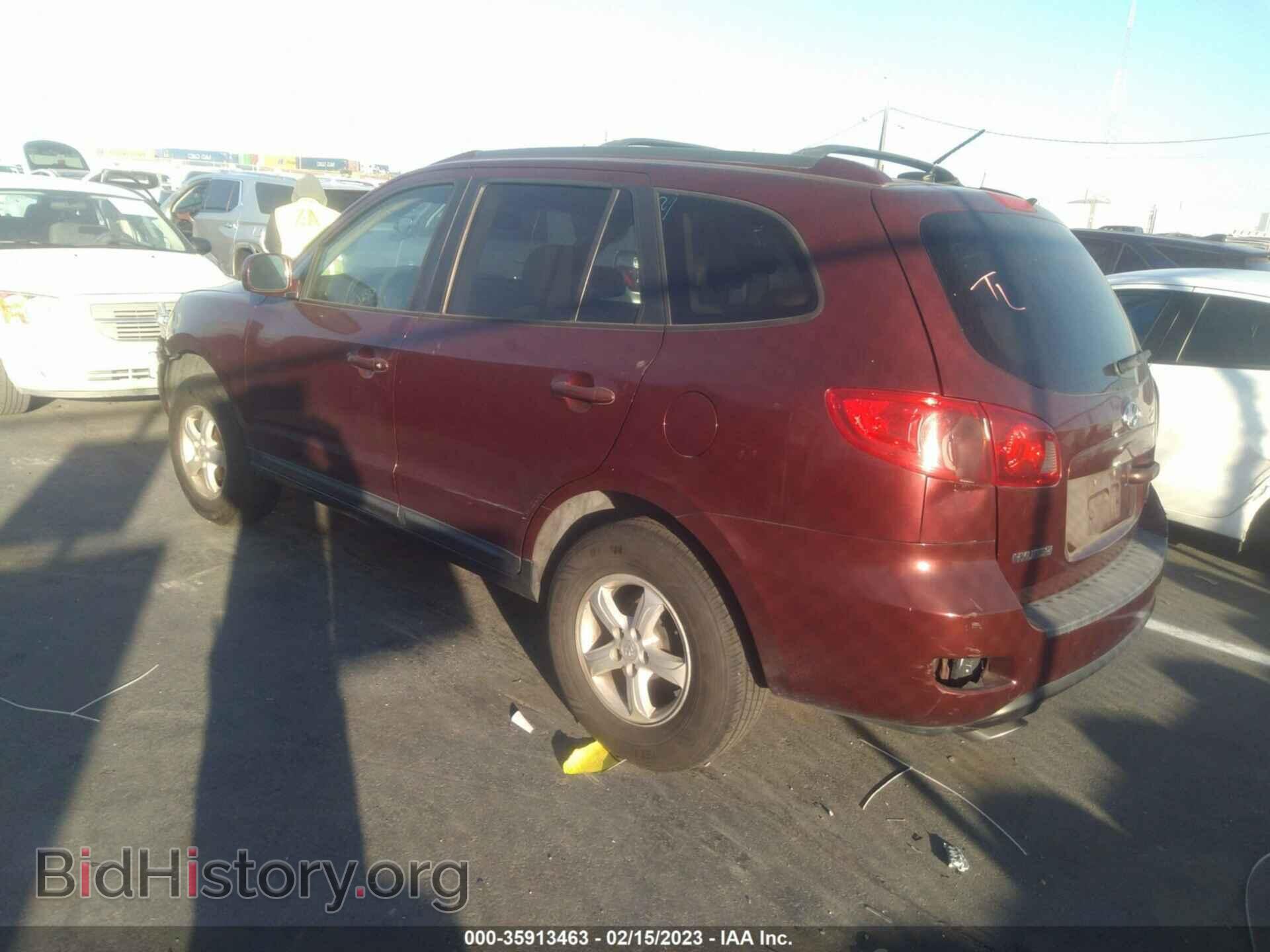 2007 HYUNDAI SANTA FE - VIN: 5NMSG13D67H079483 - Фото 3
