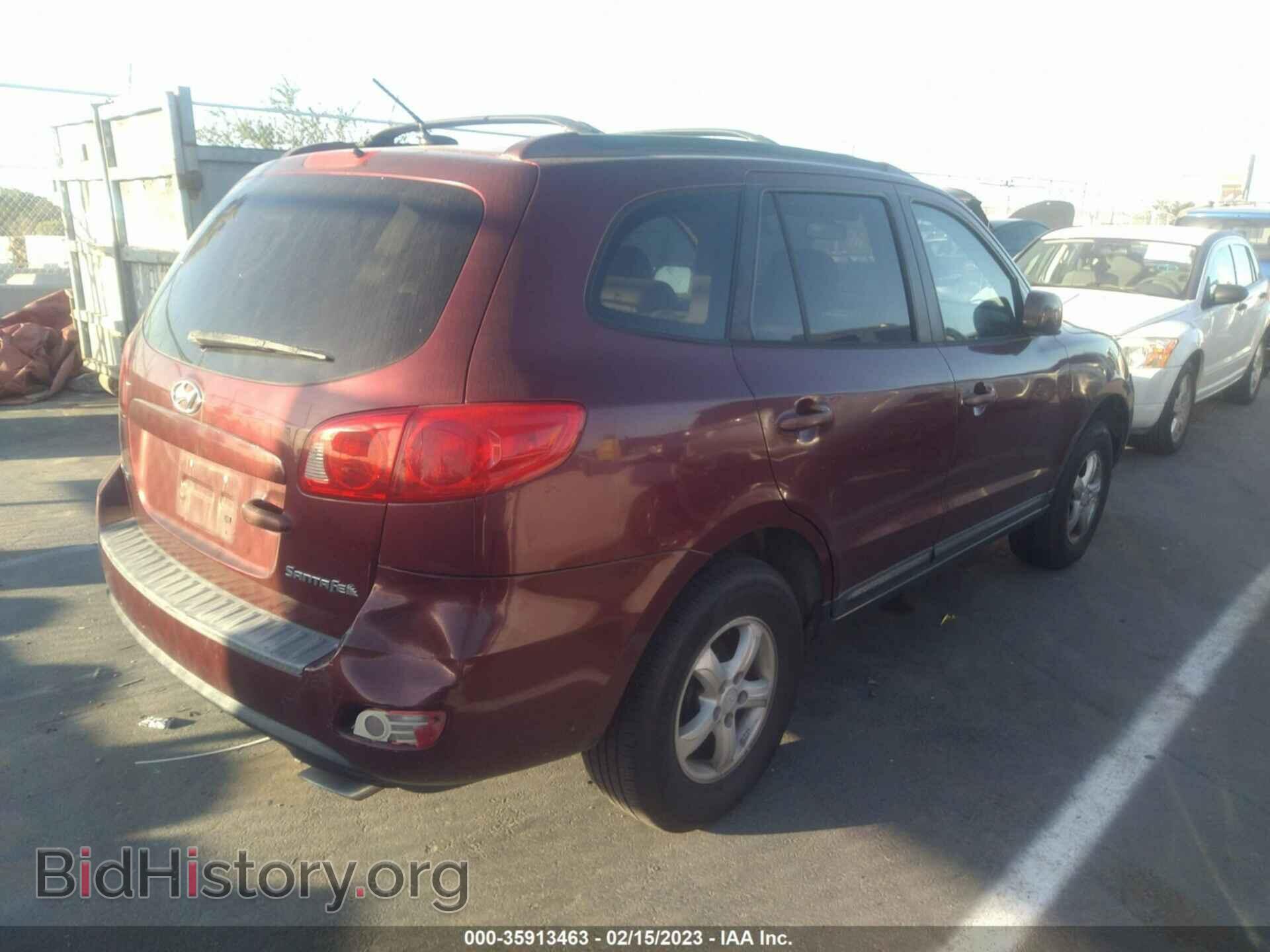 2007 HYUNDAI SANTA FE - VIN: 5NMSG13D67H079483 - Фото 4