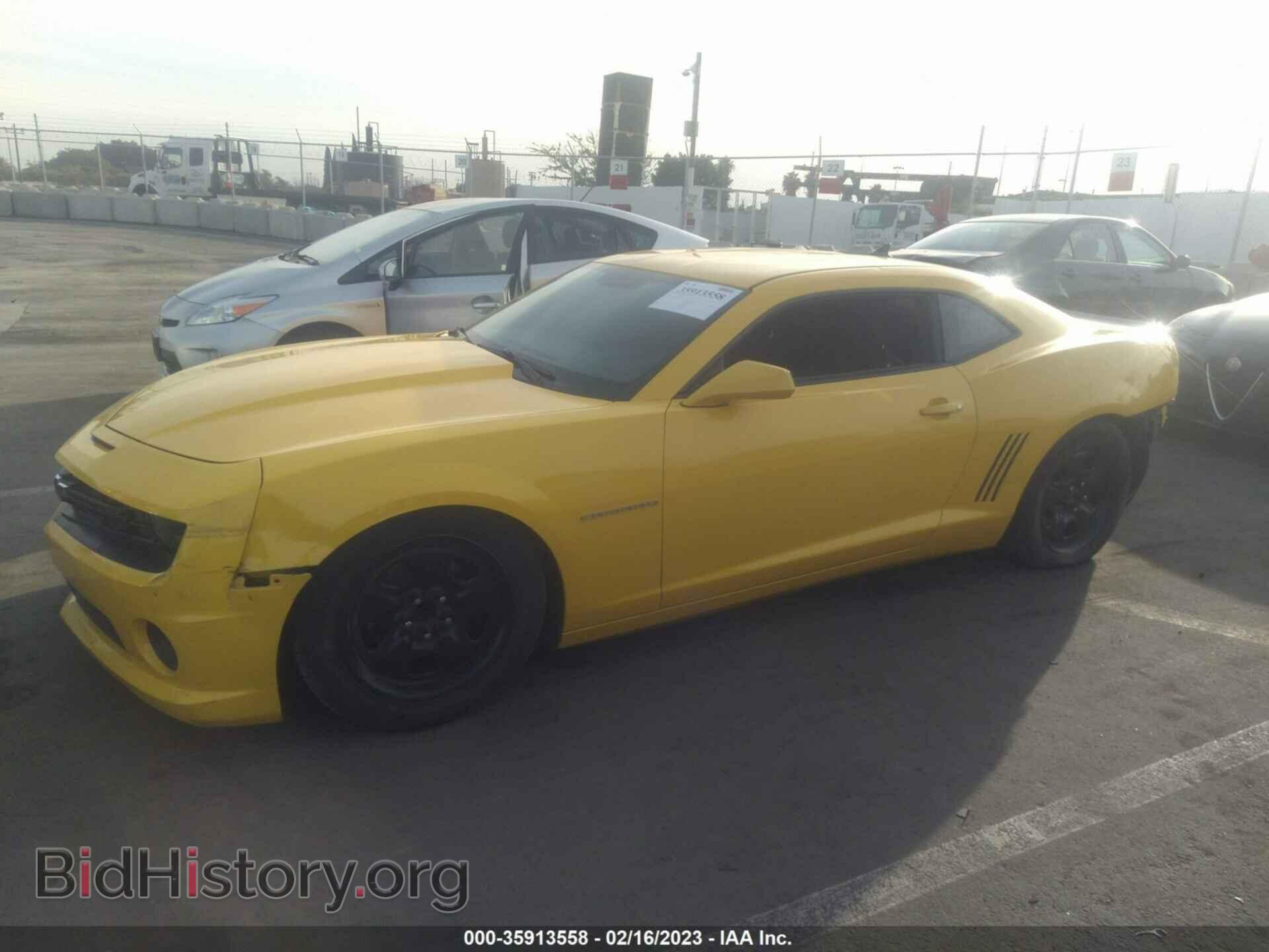 2013 CHEVROLET CAMARO - VIN: 2G1FA1E30D9144376 - Фото 2