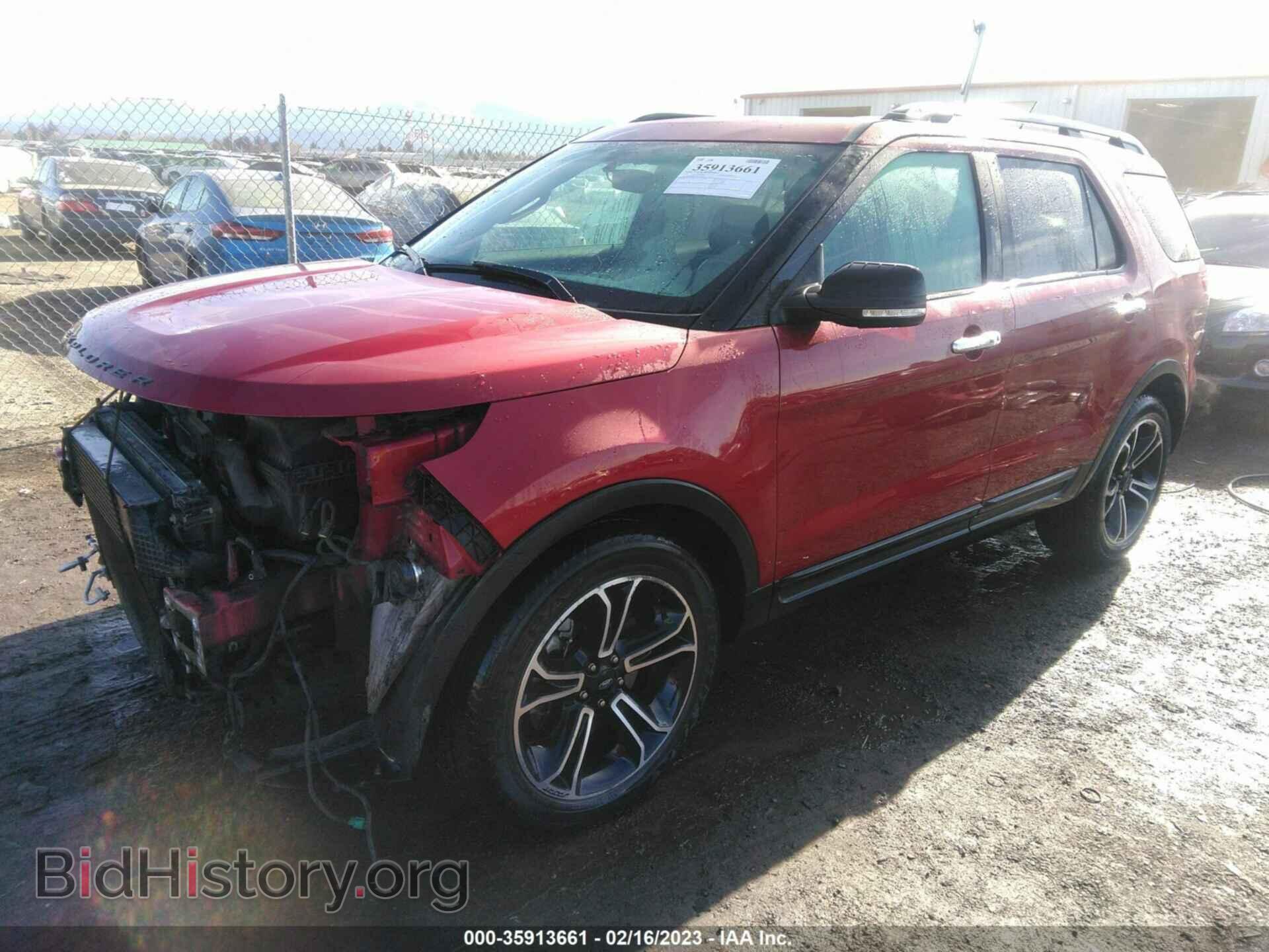 2013 FORD EXPLORER - VIN: 1FM5K8GT6DGC00310 - Фото 2