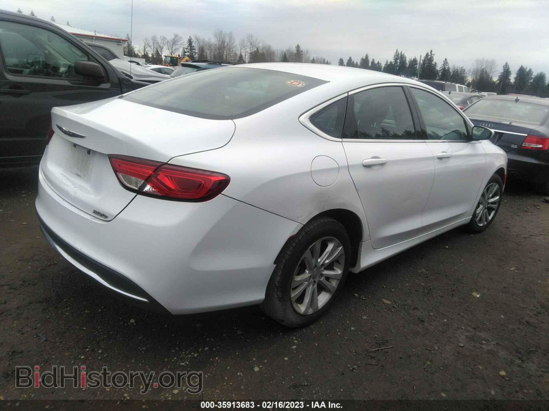 2016 CHRYSLER 200 - VIN: 1C3CCCAB4GN171132 - Фото 4