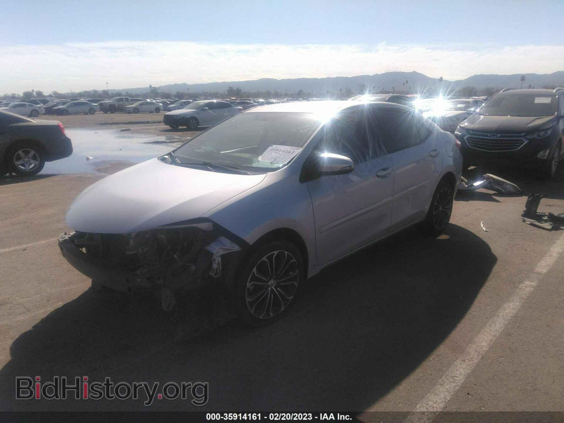 2014 TOYOTA COROLLA - VIN: 5YFBURHE2EP116508 - Фото 2