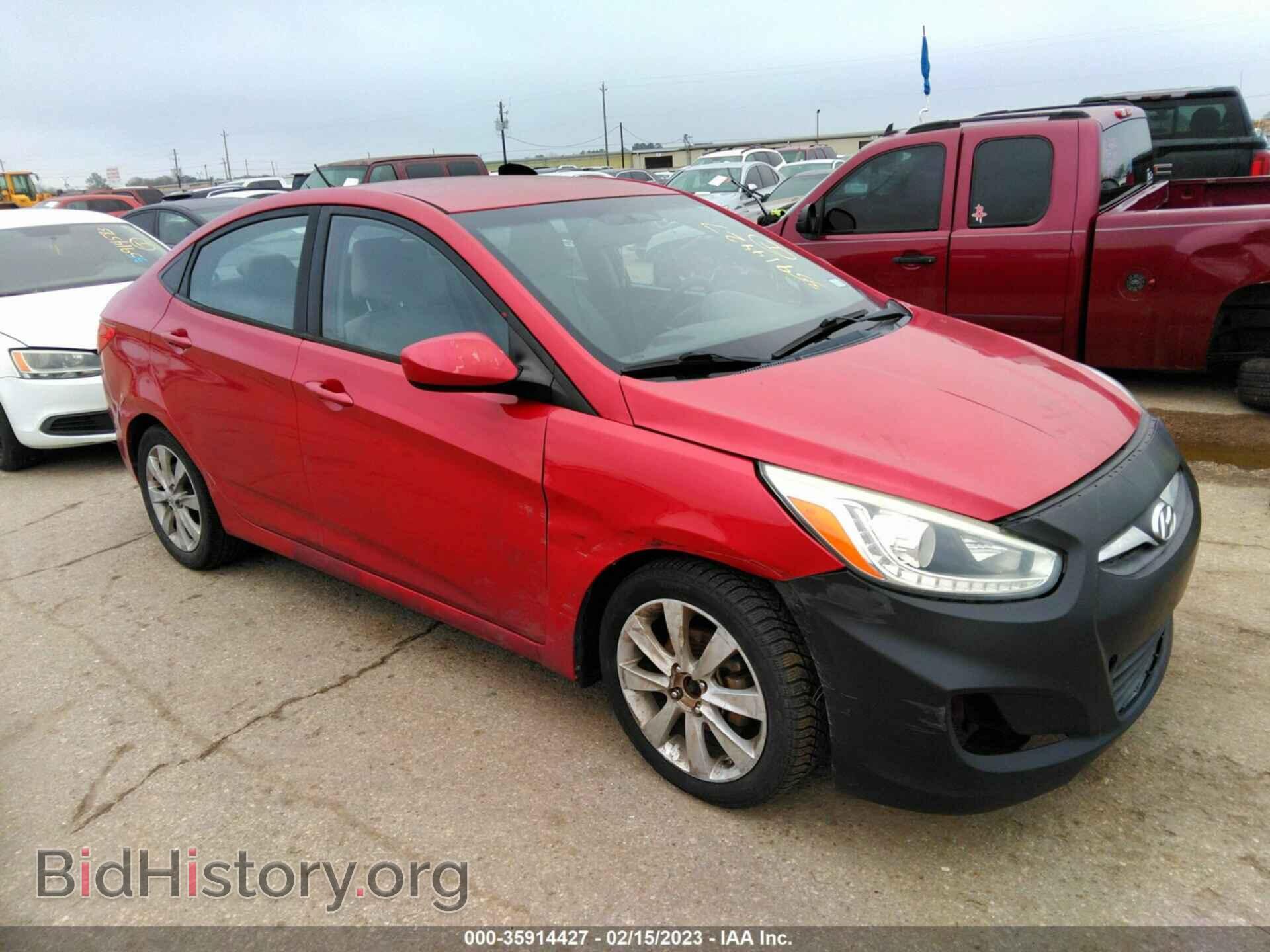 Photo KMHCU4AEXEU761651 - HYUNDAI ACCENT 2014