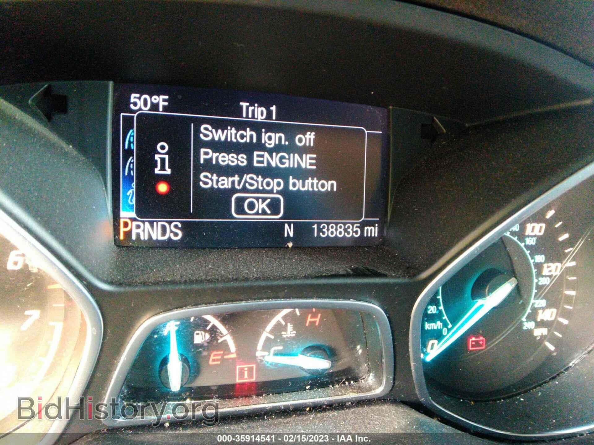 2014 FORD ESCAPE - VIN: 1FMCU0JX4EUC91580 - Фото 7