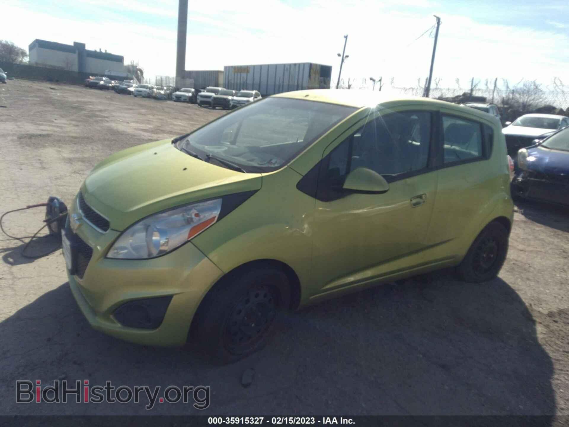 2013 CHEVROLET SPARK - VIN: KL8CD6S90DC506750 - Фото 2