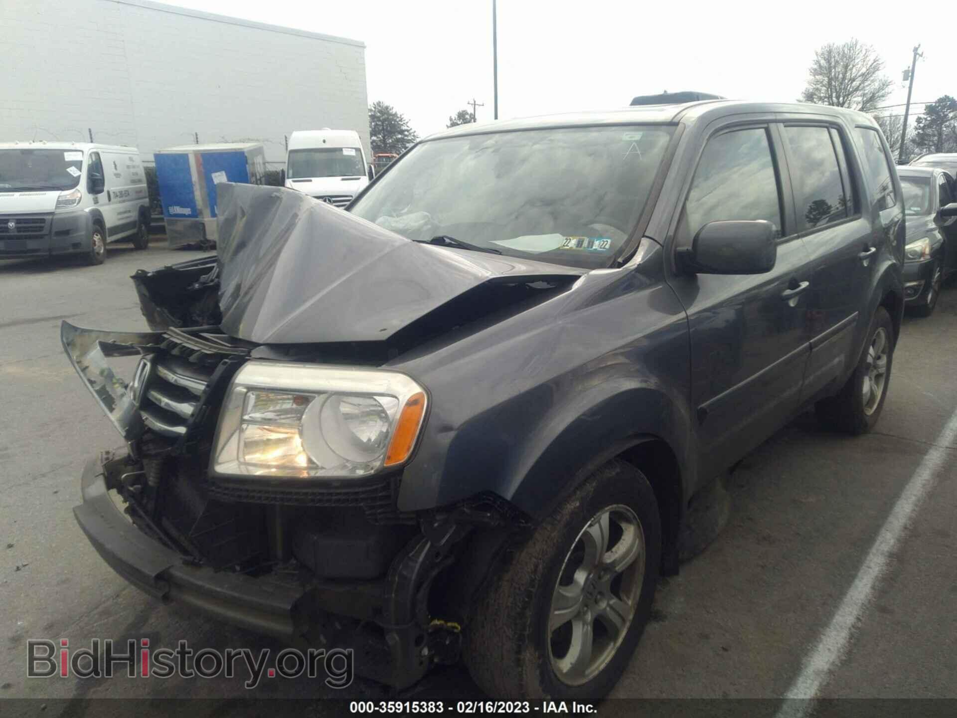 2013 HONDA PILOT - VIN: 5FNYF4H54DB044146 - Фото 2