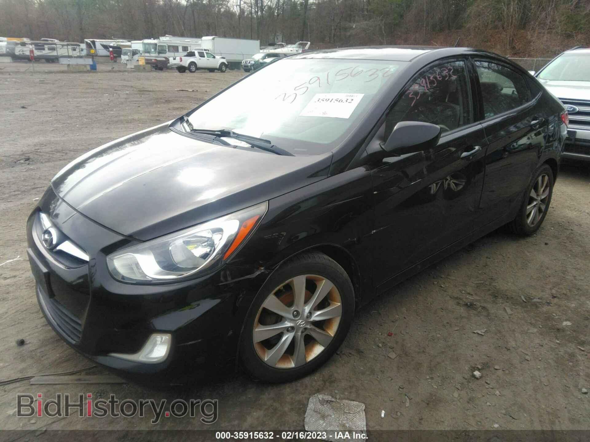 2012 HYUNDAI ACCENT - VIN: KMHCU4AE7CU071143 - Фото 2