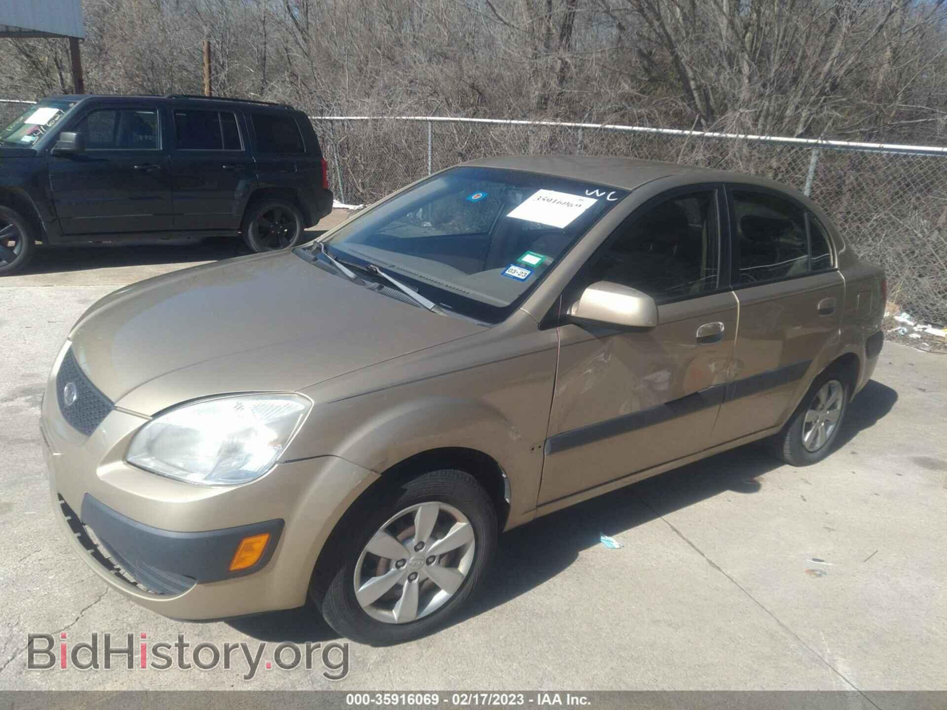 2008 KIA RIO - VIN: KNADE123486355131 - Фото 2