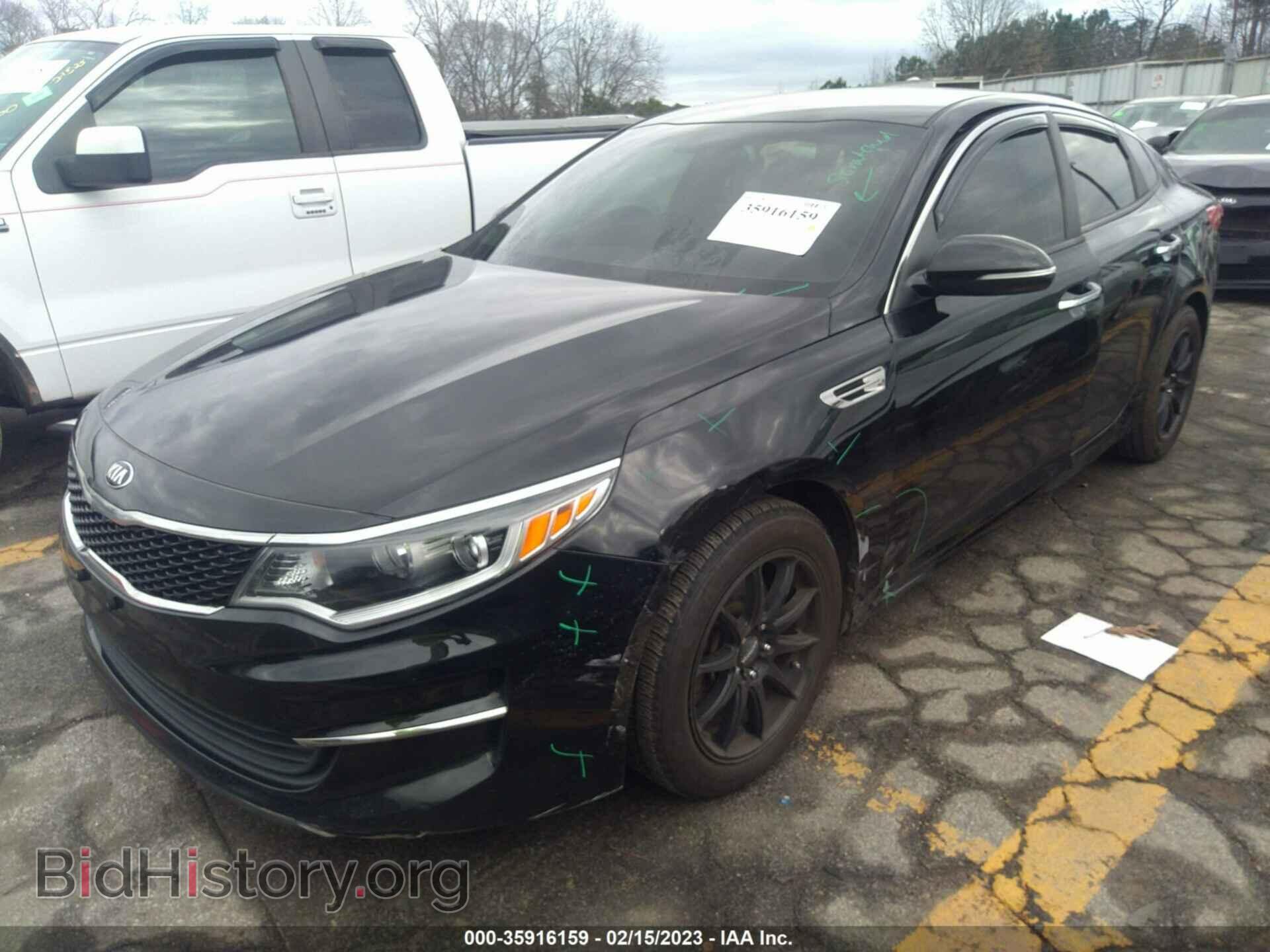 2016 KIA OPTIMA - VIN: 5XXGT4L35GG076468 - Фото 2