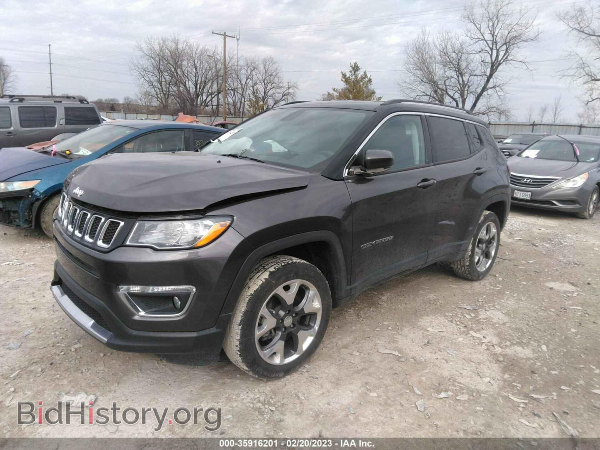 2019 JEEP COMPASS - VIN: 3C4NJDCB9KT600710 - Фото 2