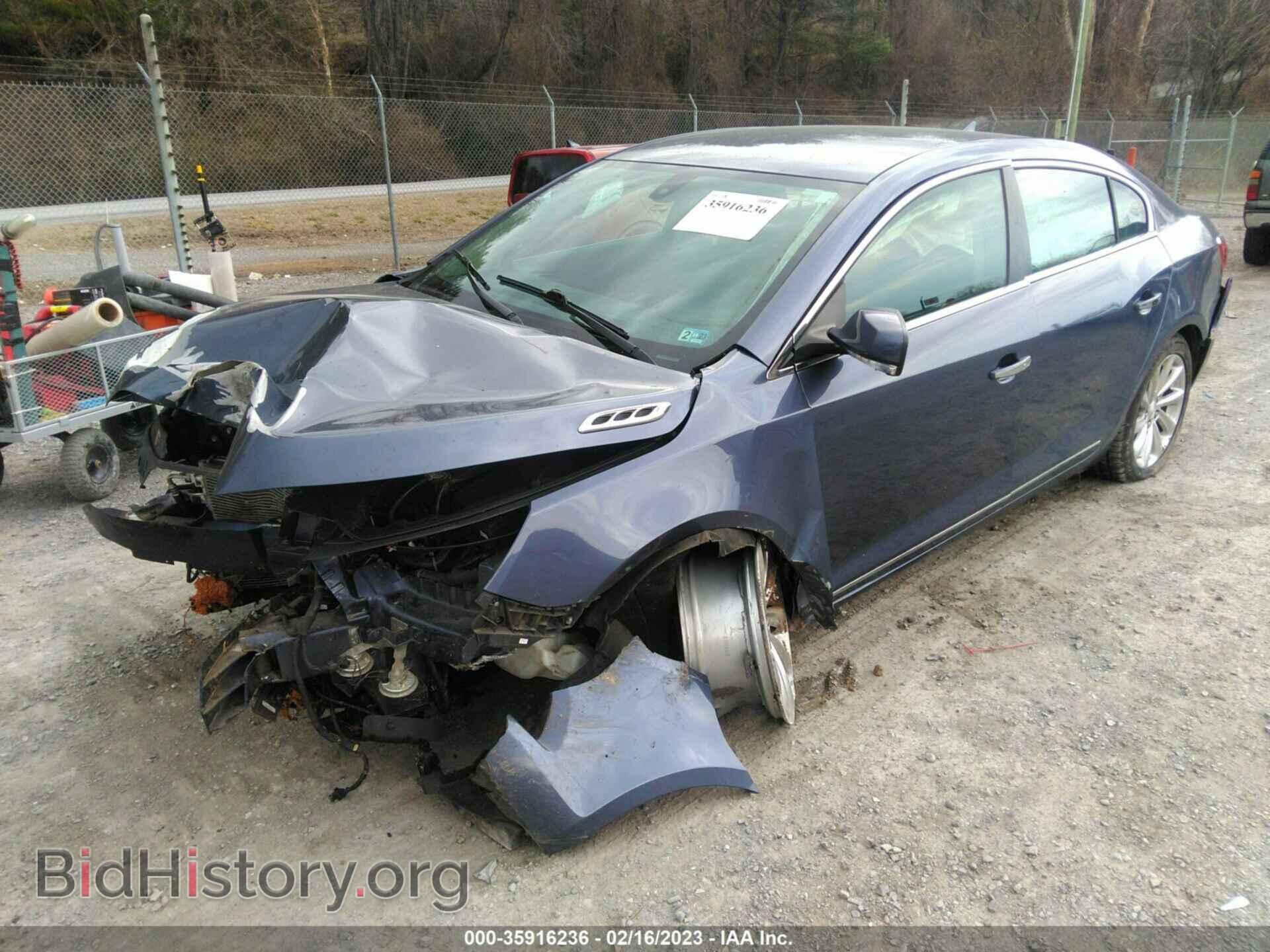 2014 BUICK LACROSSE - VIN: 1G4GB5G3XEF103108 - Фото 2