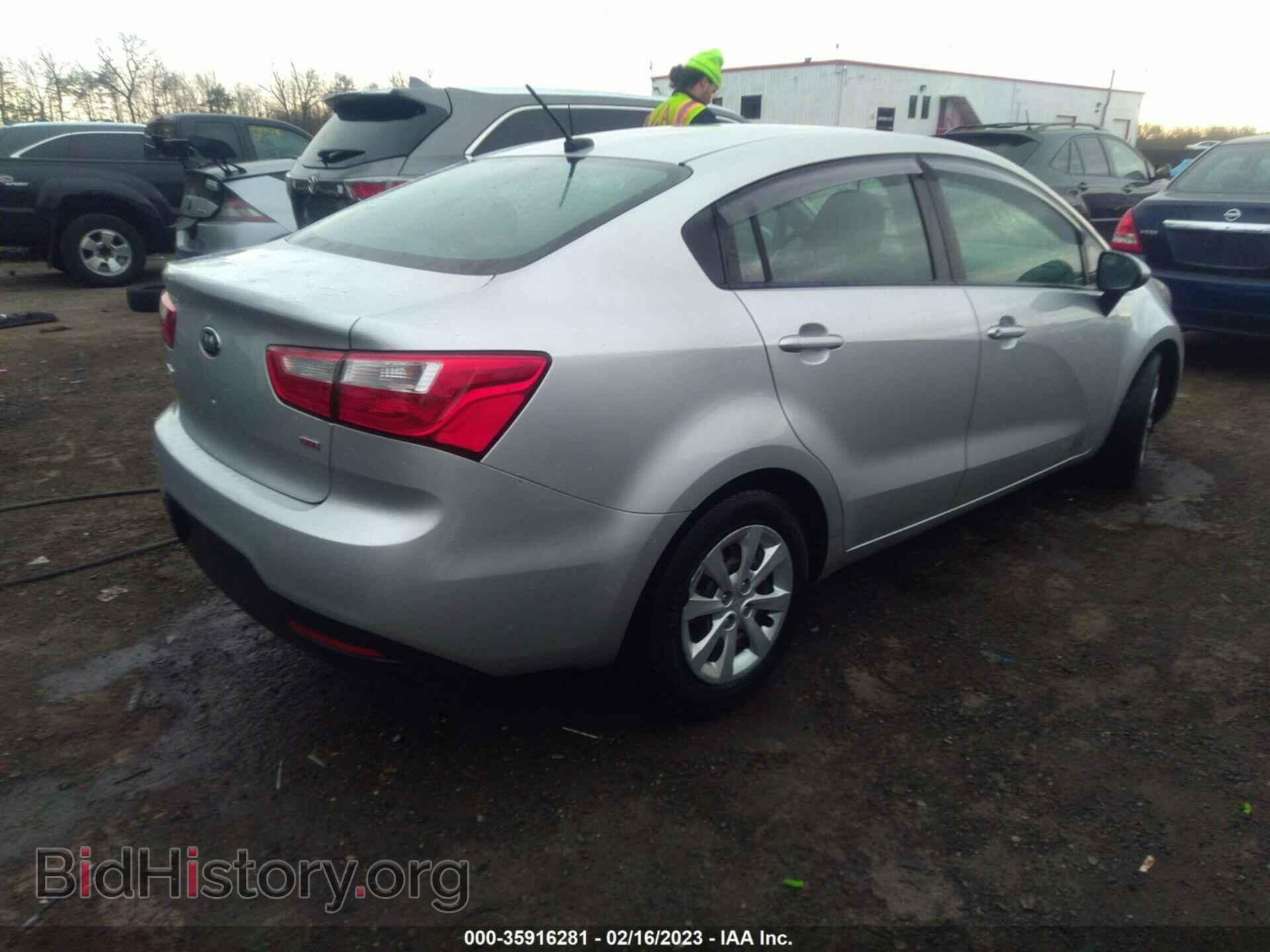 2015 KIA RIO - VIN: KNADM4A30F6526105 - Фото 4