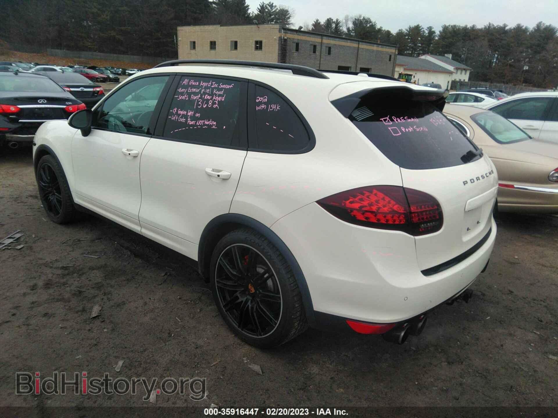 2012 PORSCHE CAYENNE - VIN: WP1AC2A25CLA80243 - Фото 3