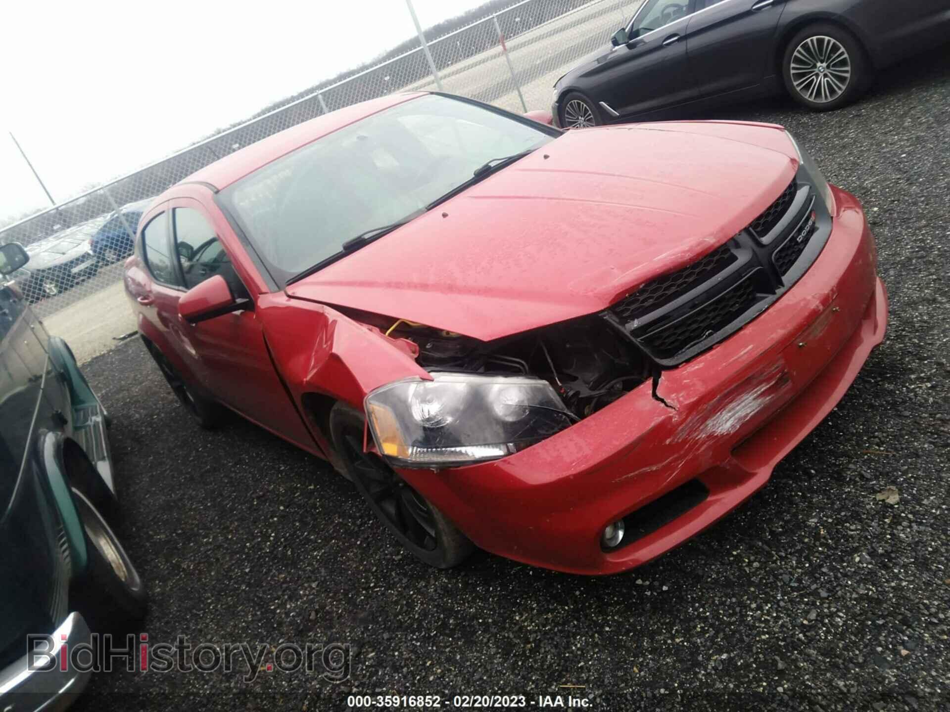Photo 1C3CDZCBXEN130823 - DODGE AVENGER 2014