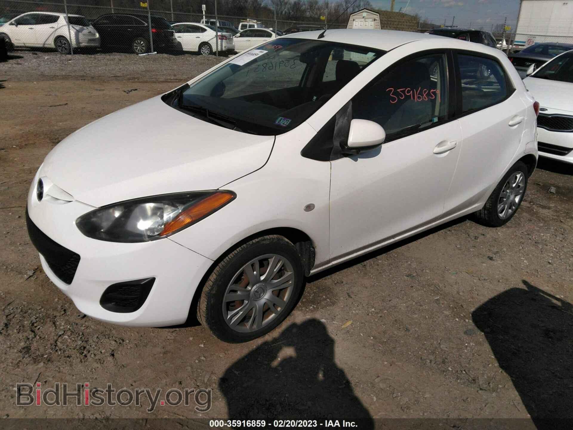 2011 MAZDA MAZDA2 - VIN: JM1DE1HZ2B0128366 - Фото 2