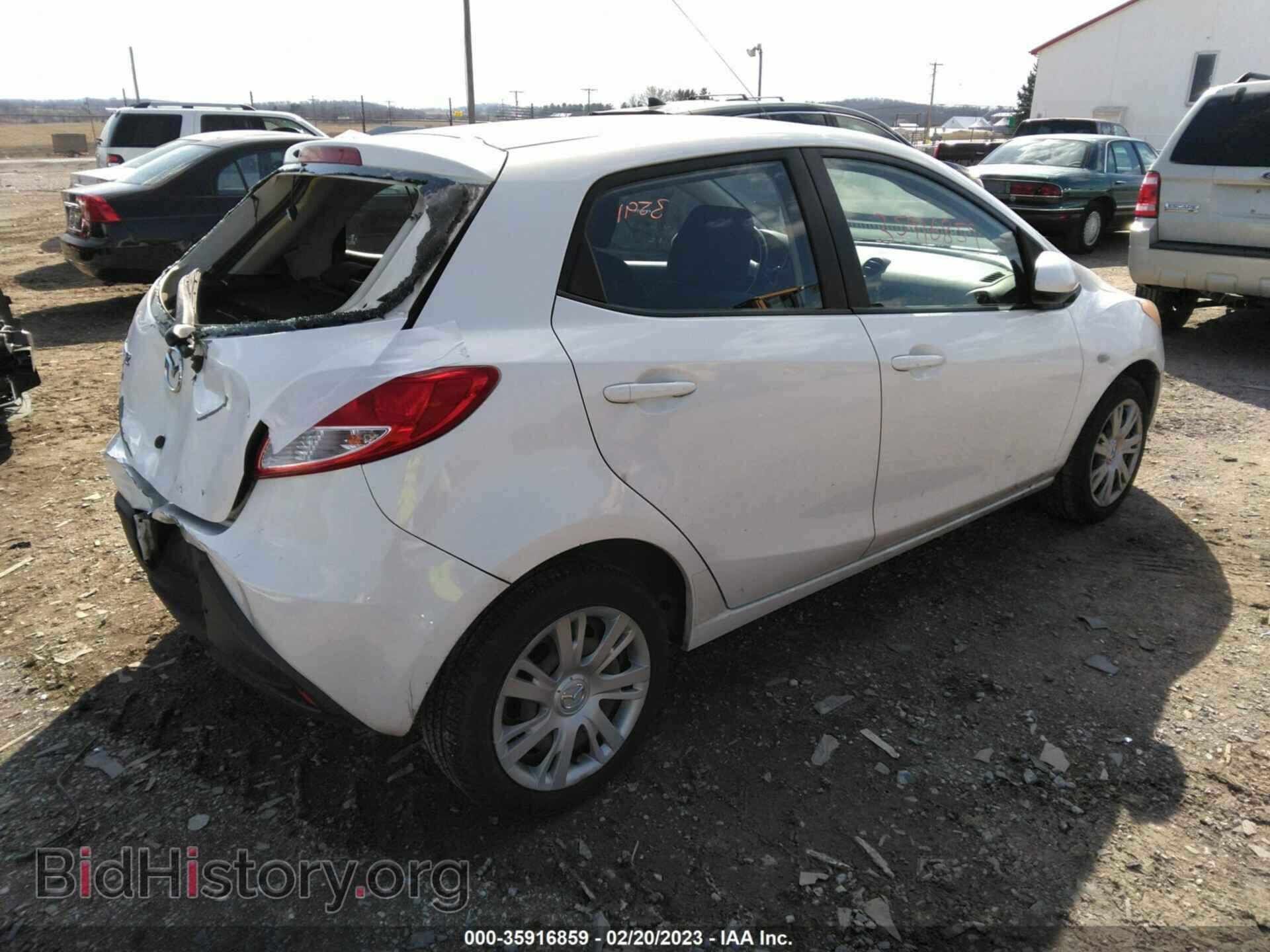 2011 MAZDA MAZDA2 - VIN: JM1DE1HZ2B0128366 - Фото 4