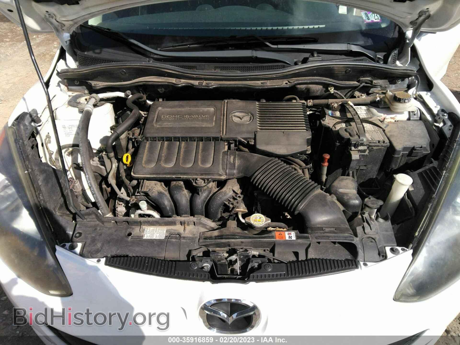 2011 MAZDA MAZDA2 - VIN: JM1DE1HZ2B0128366 - Фото 10