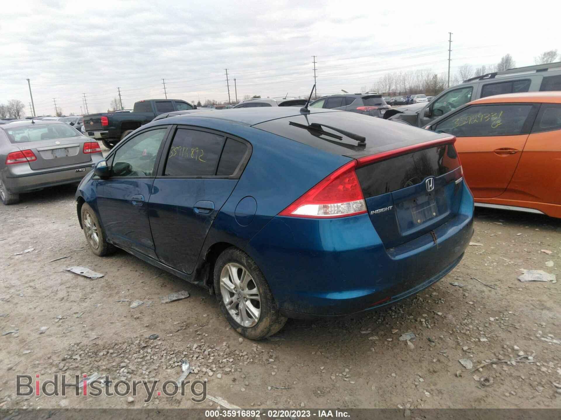 2011 HONDA INSIGHT - VIN: JHMZE2H71BS003663 - Фото 3