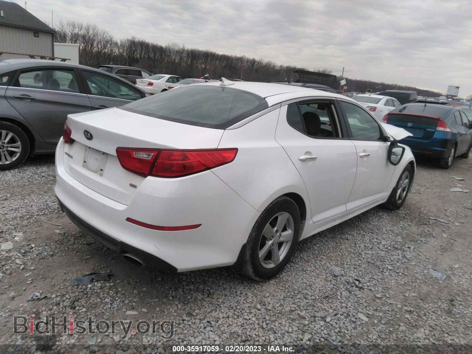 2015 KIA OPTIMA - VIN: KNAGM4A74F5586880 - Фото 4