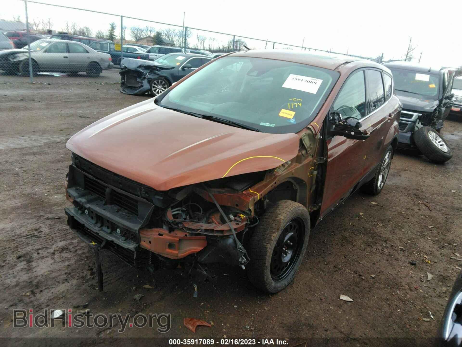 2017 FORD ESCAPE - VIN: 1FMCU9J93HUB39333 - Фото 2