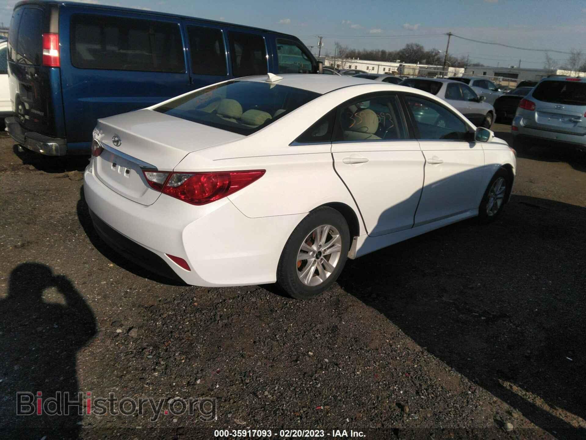 2014 HYUNDAI SONATA - VIN: 5NPEB4AC2EH825516 - Фото 4