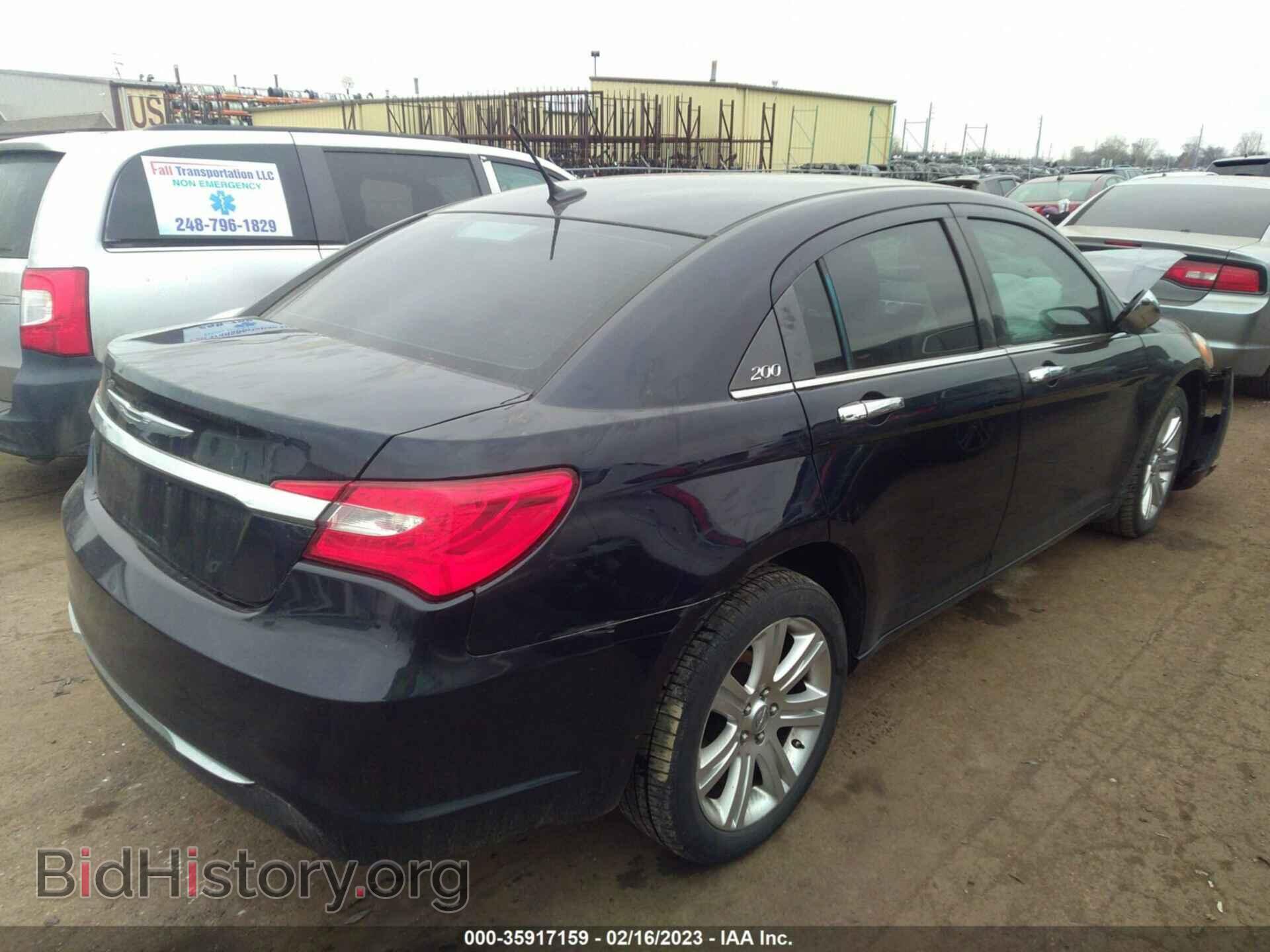 2012 CHRYSLER 200 - VIN: 1C3CCBBBXCN107261 - Фото 4