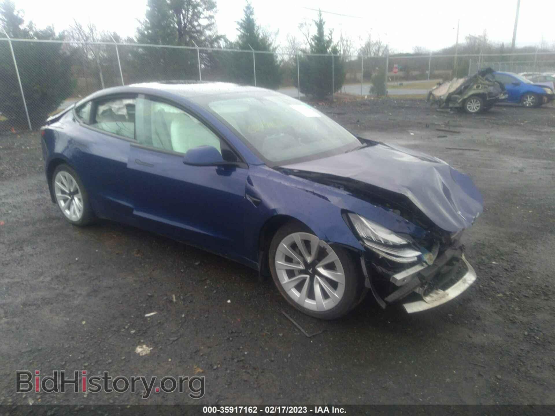 Фотография 5YJ3E1EB6MF862841 - TESLA MODEL 3 2021