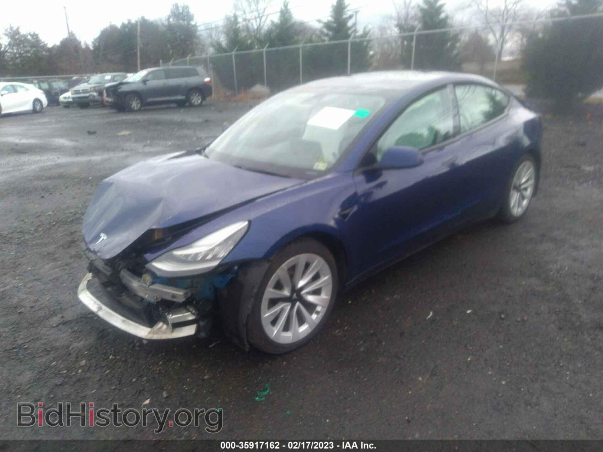 2021 TESLA MODEL 3 - VIN: 5YJ3E1EB6MF862841 - Фото 2