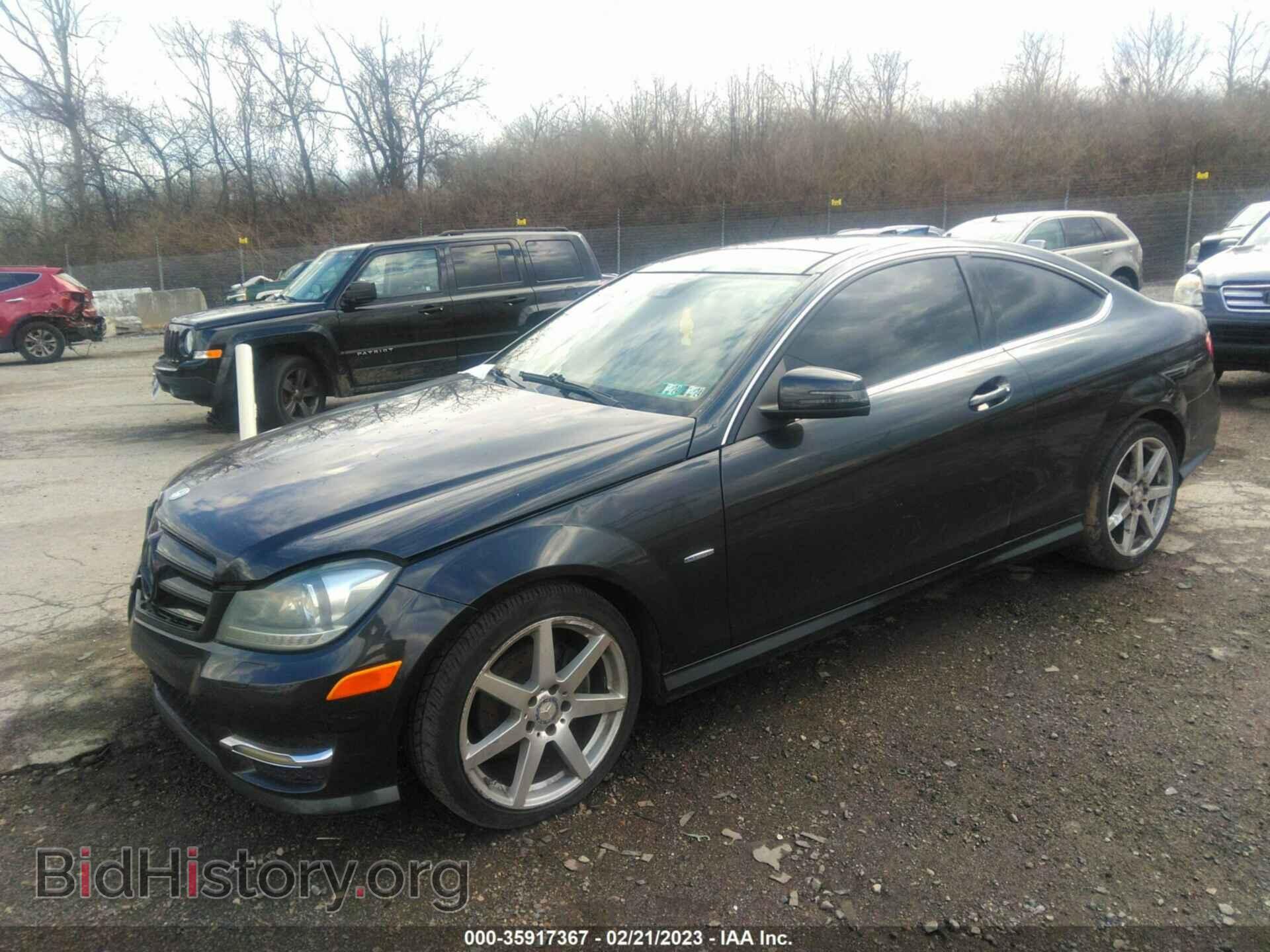 2012 MERCEDES-BENZ C-CLASS - VIN: WDDGJ4HB9CF778328 - Фото 2