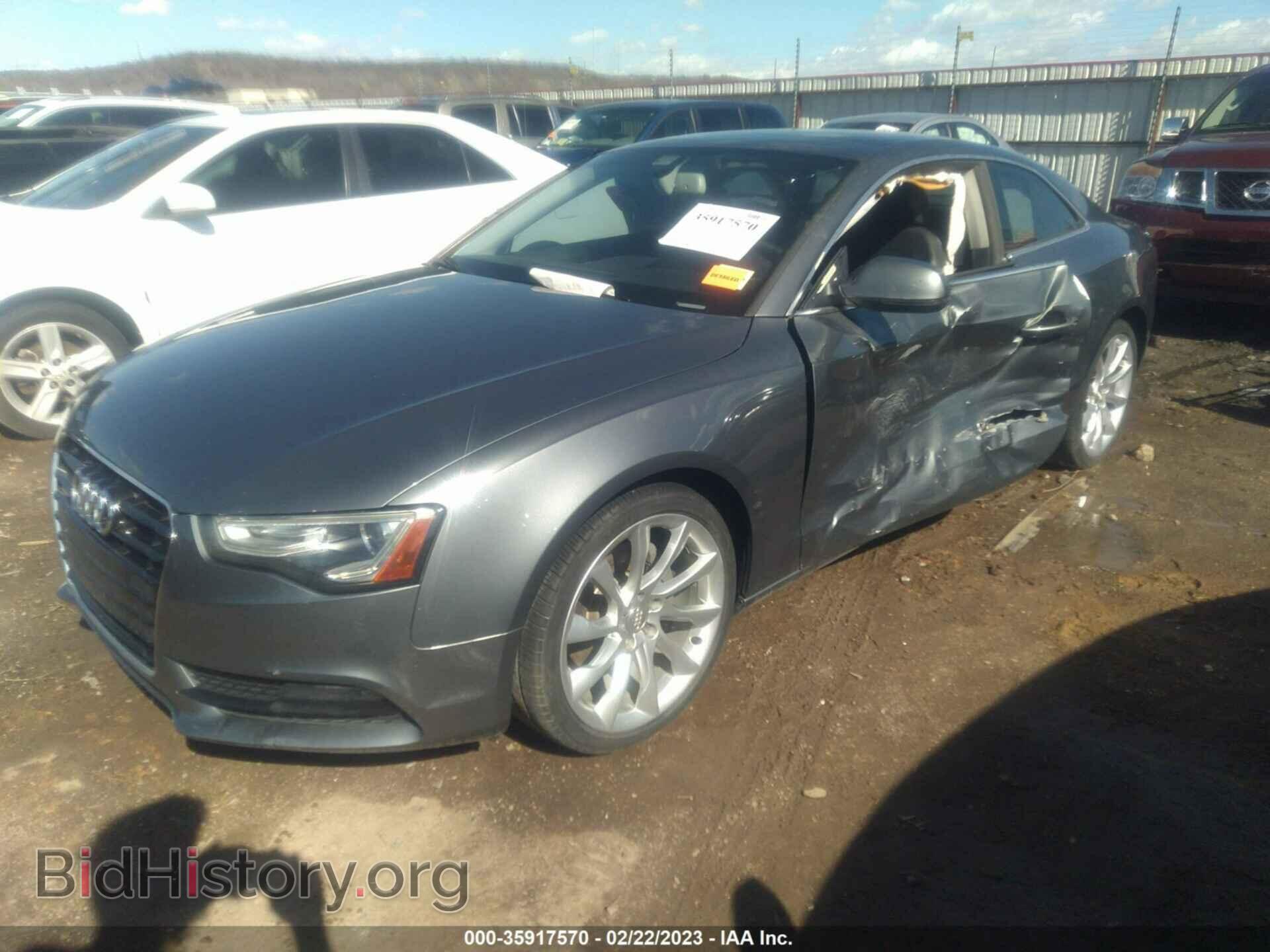 2013 AUDI A5 - VIN: WAURFAFR4DA026664 - Фото 2