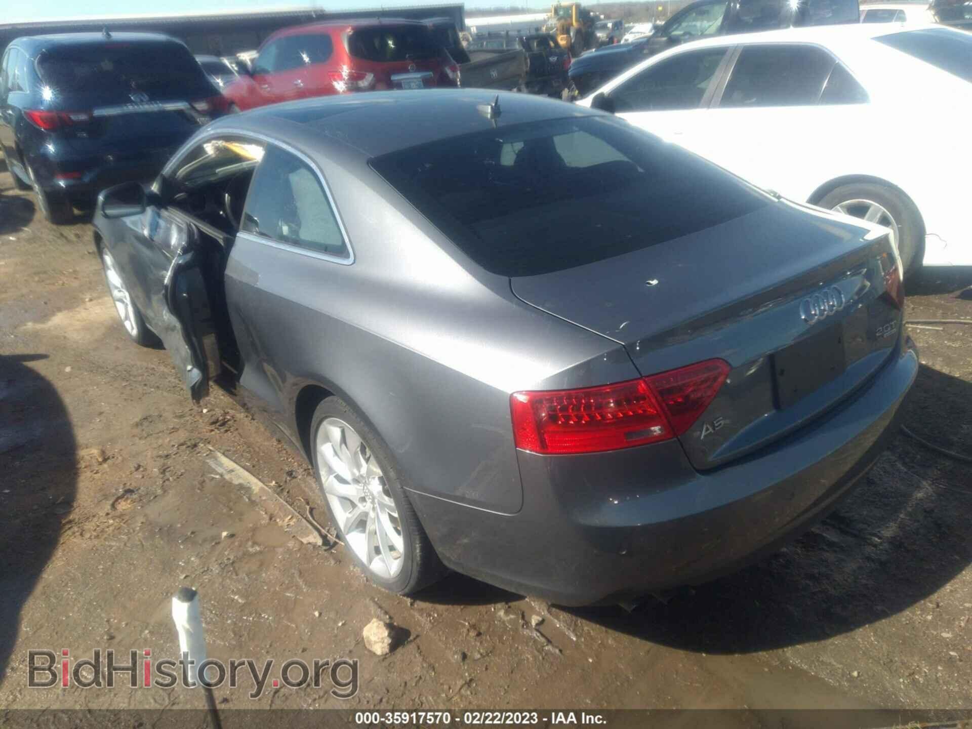 2013 AUDI A5 - VIN: WAURFAFR4DA026664 - Фото 3
